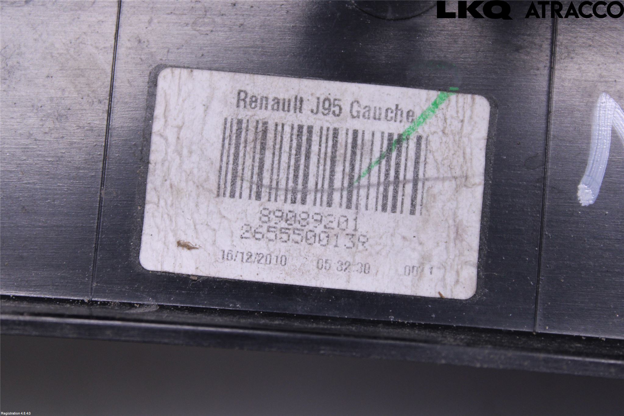 Renault SCÉNIC III / GRAND SCÉNIC 09-16 Baklykt Venstre