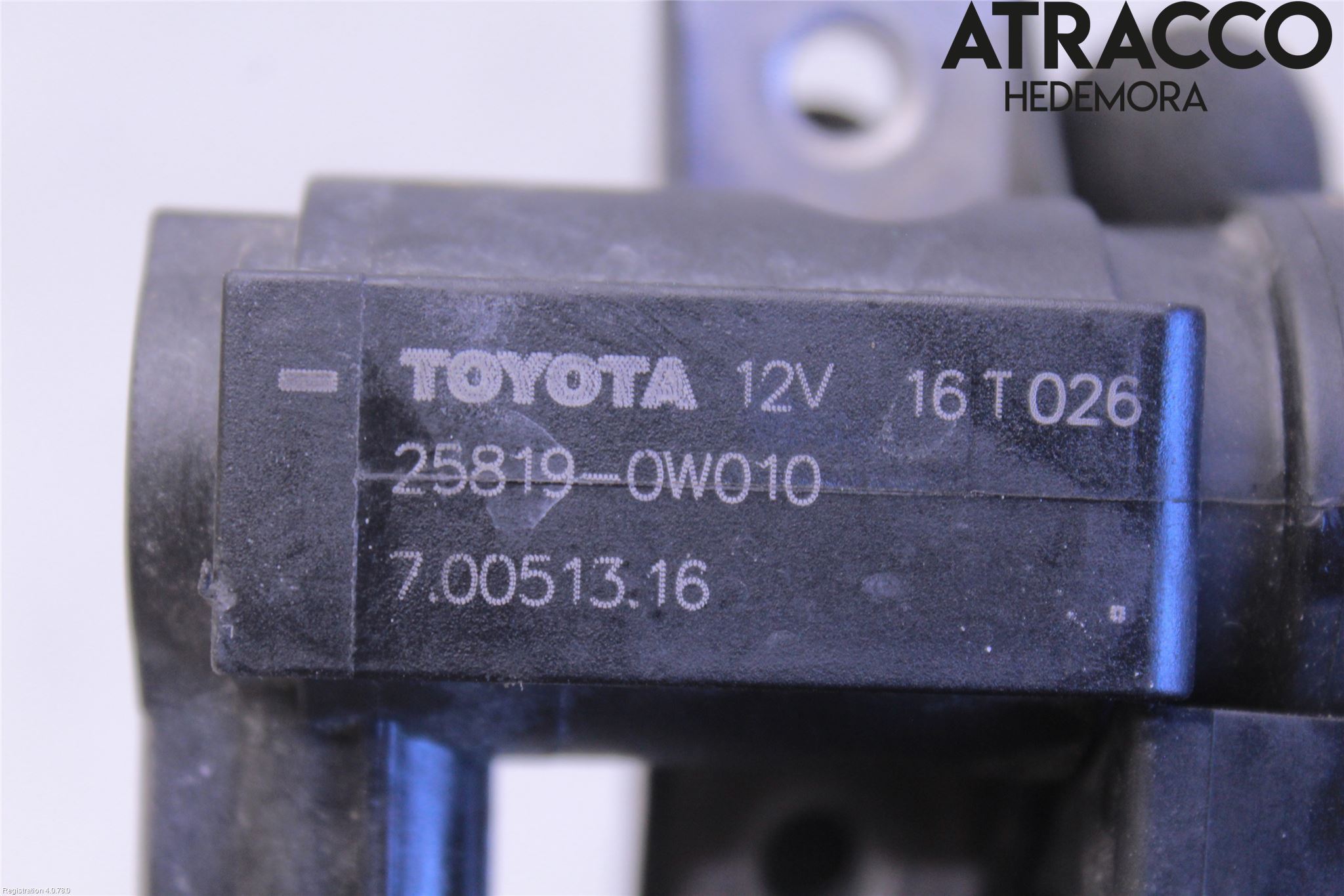 Toyota AURIS 13-19 Vacuumventil