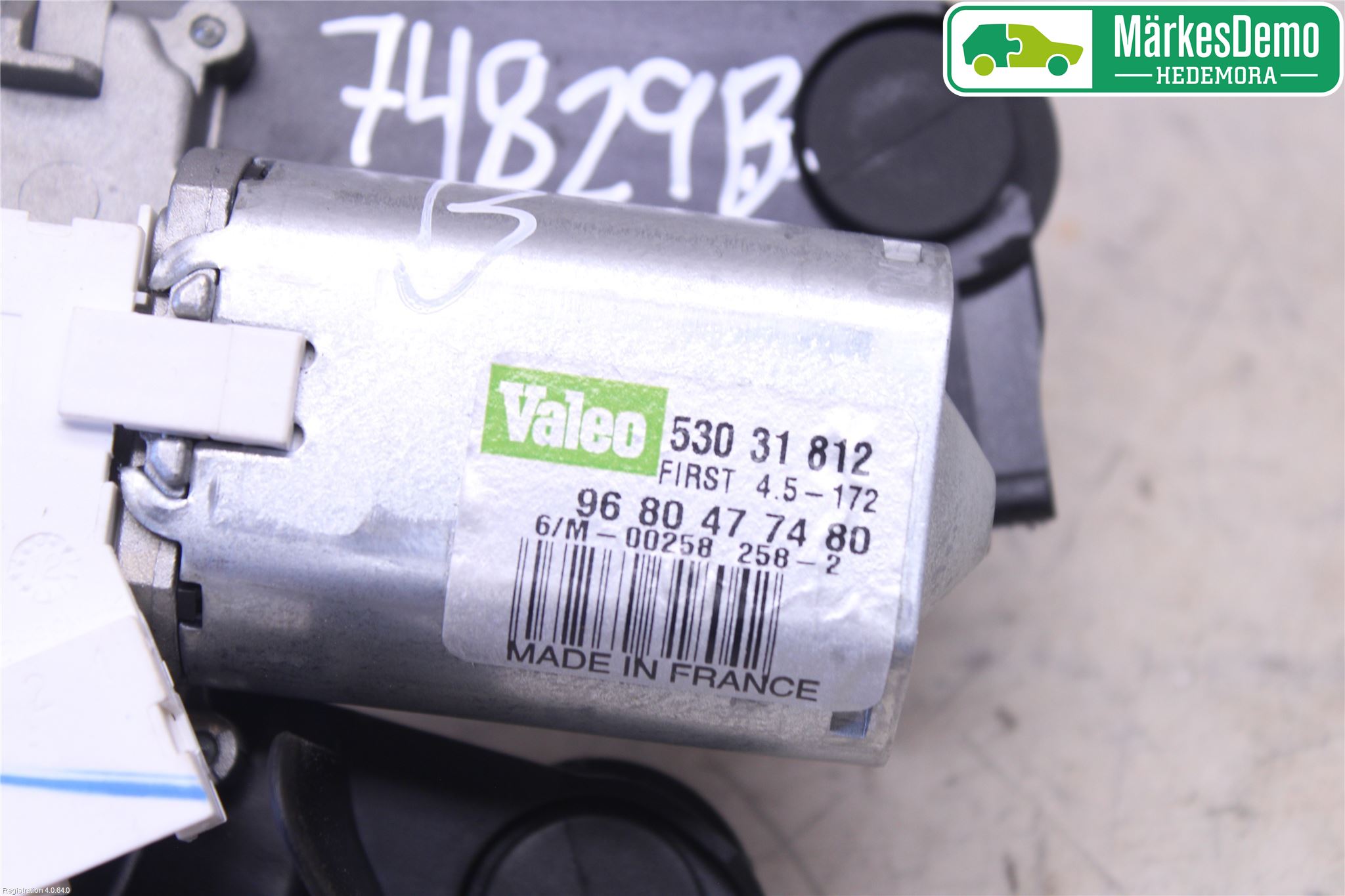 Citroen C4 II 11-18 Viskermotor Bakluke