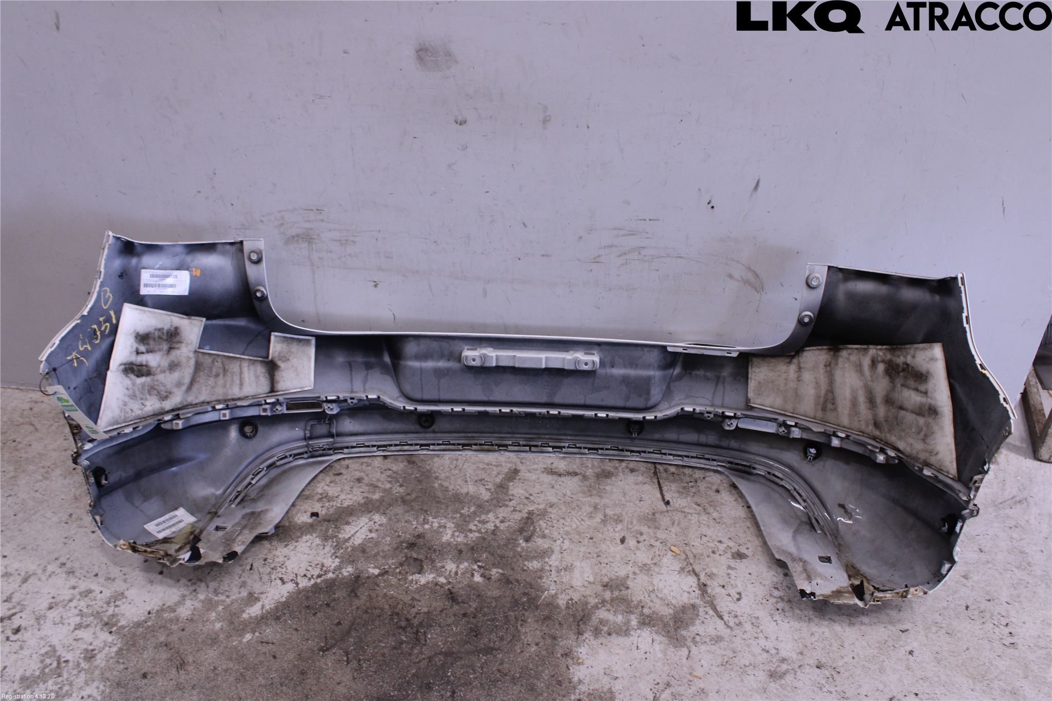 Volkswagen VW TIGUAN 07-16 Støtfanger Bak Overtrekk