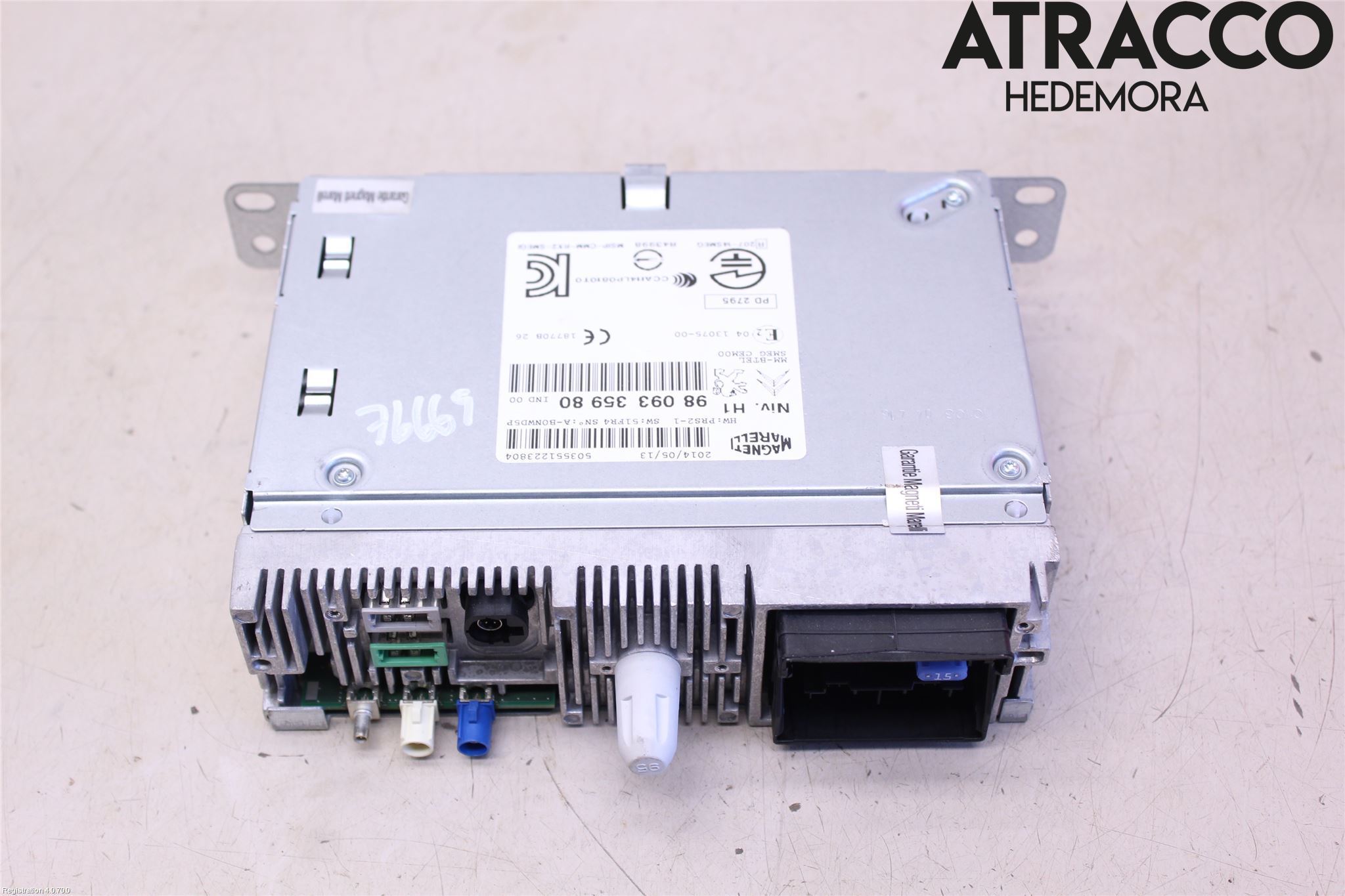 Peugeot 308 14-21 Stereo Radio Med Cd