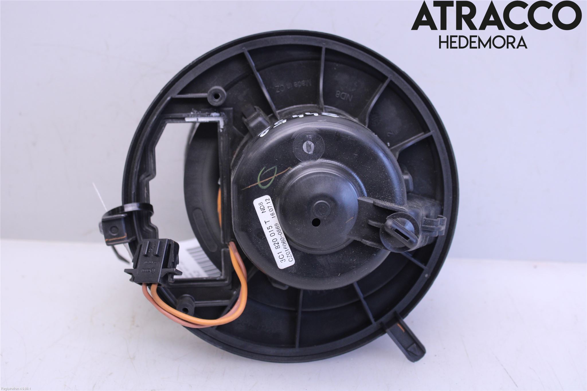 Volkswagen VW TIGUAN 07-16 Varme Ac Varmeapparatvifte
