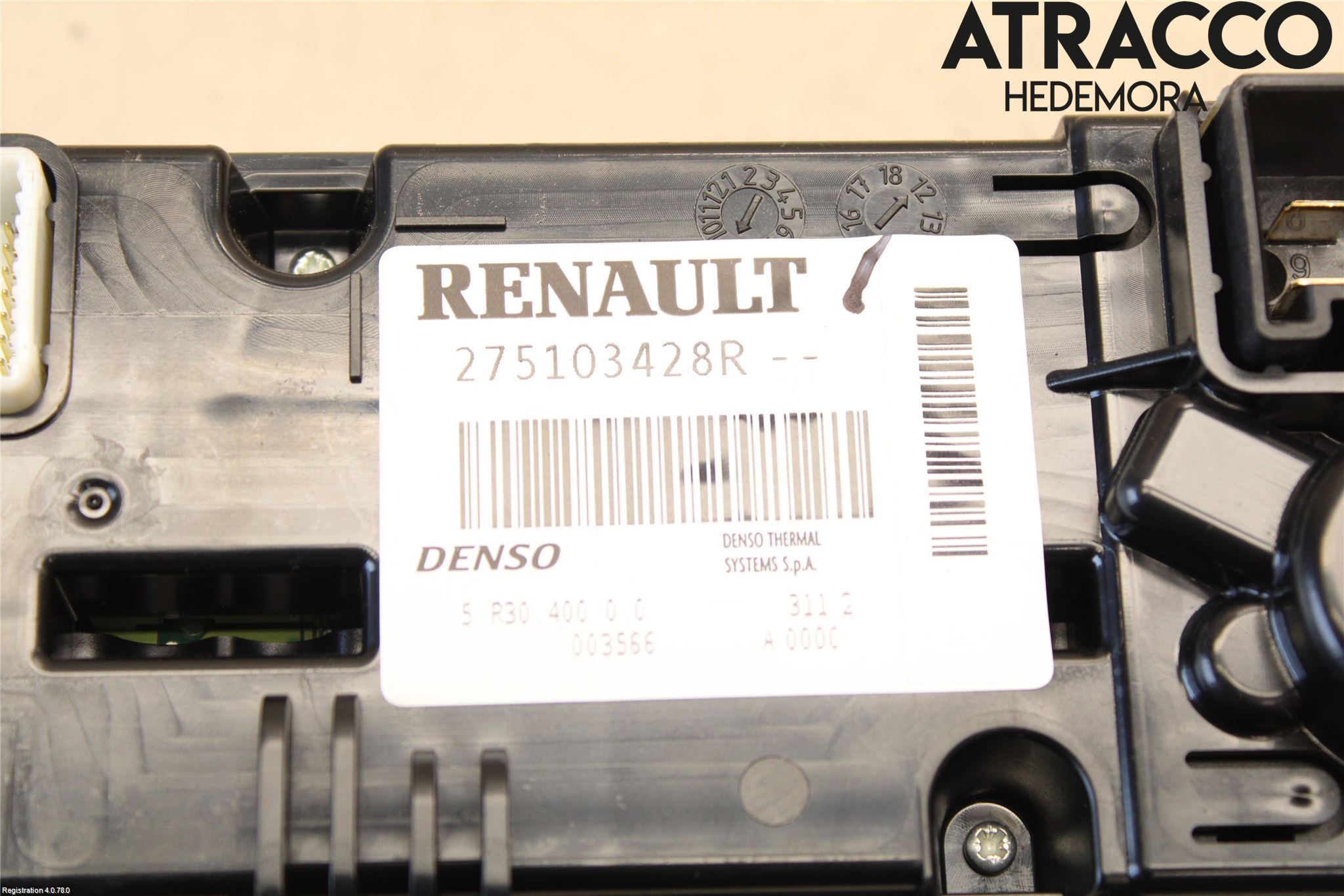 Mercedes-Benz MB CITAN (W415) 13-21 Varme Ac Betjening-Display