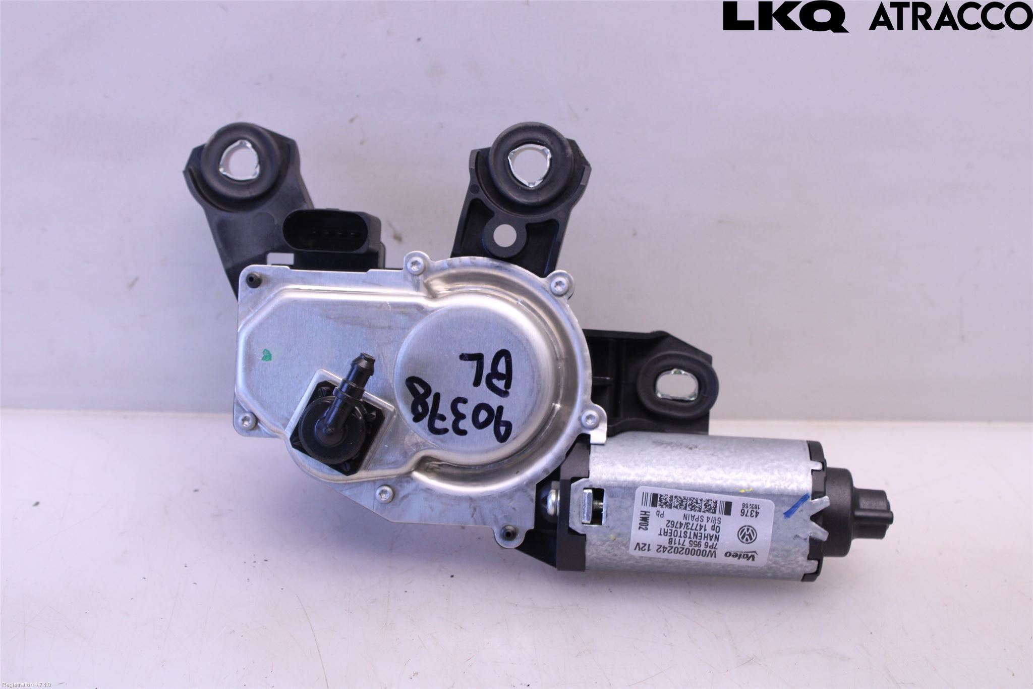 Volkswagen VW TOUAREG 7P 11-18 Viskermotor Bakluke