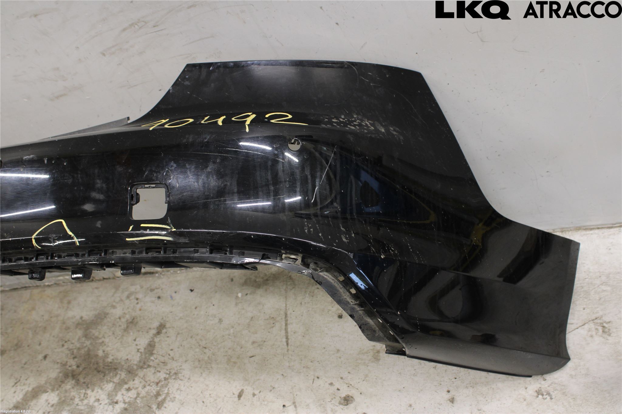 Audi A7/S7 4G 11-17 Støtfanger Bak Overtrekk