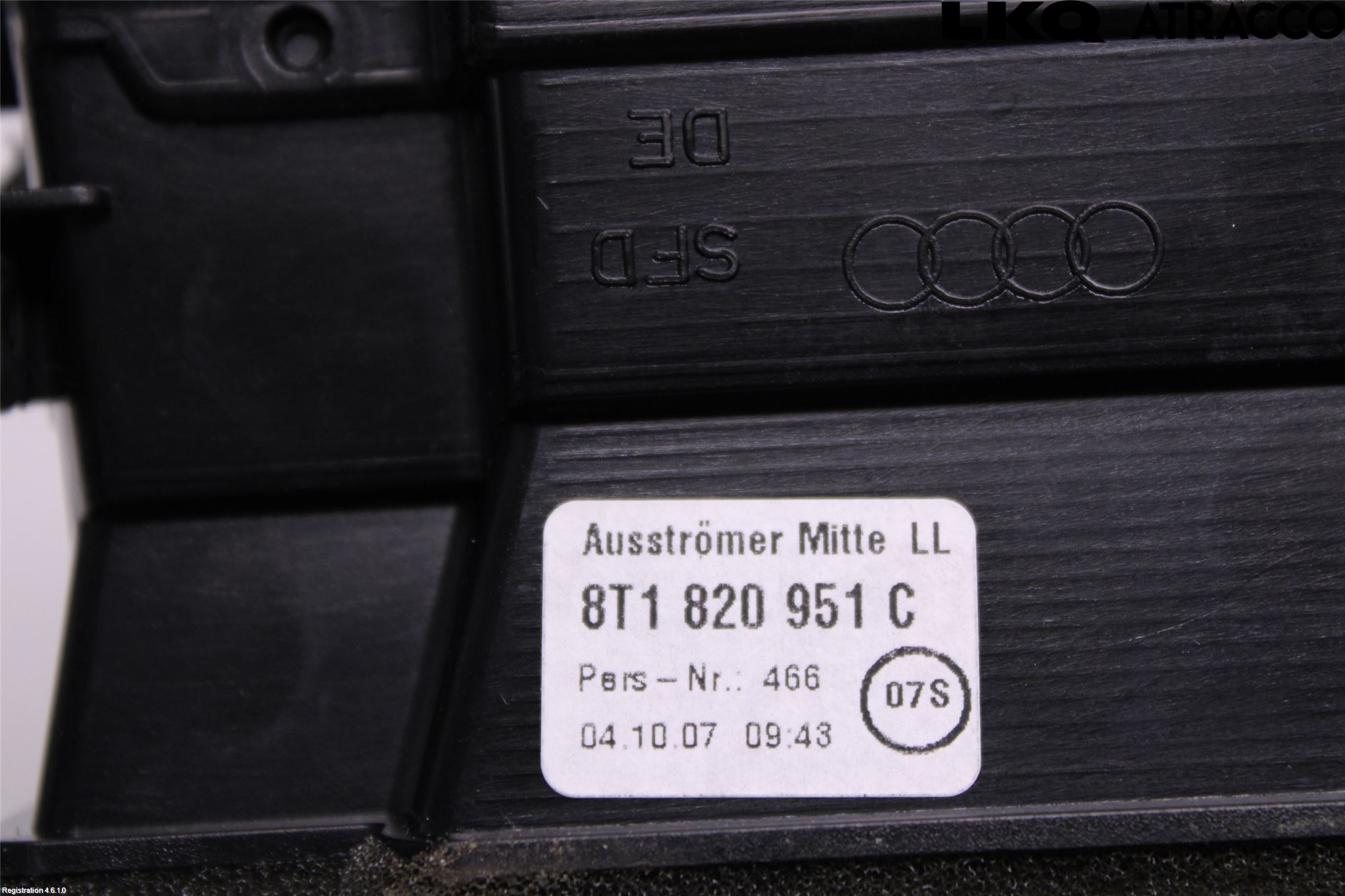 Audi A5 07-16 Dashbord Kanal - Dyse