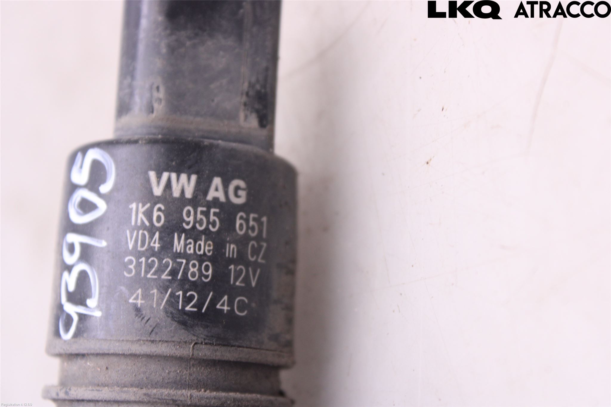 Volkswagen VW PASSAT 11-14 Spylerpumpe Frontrute