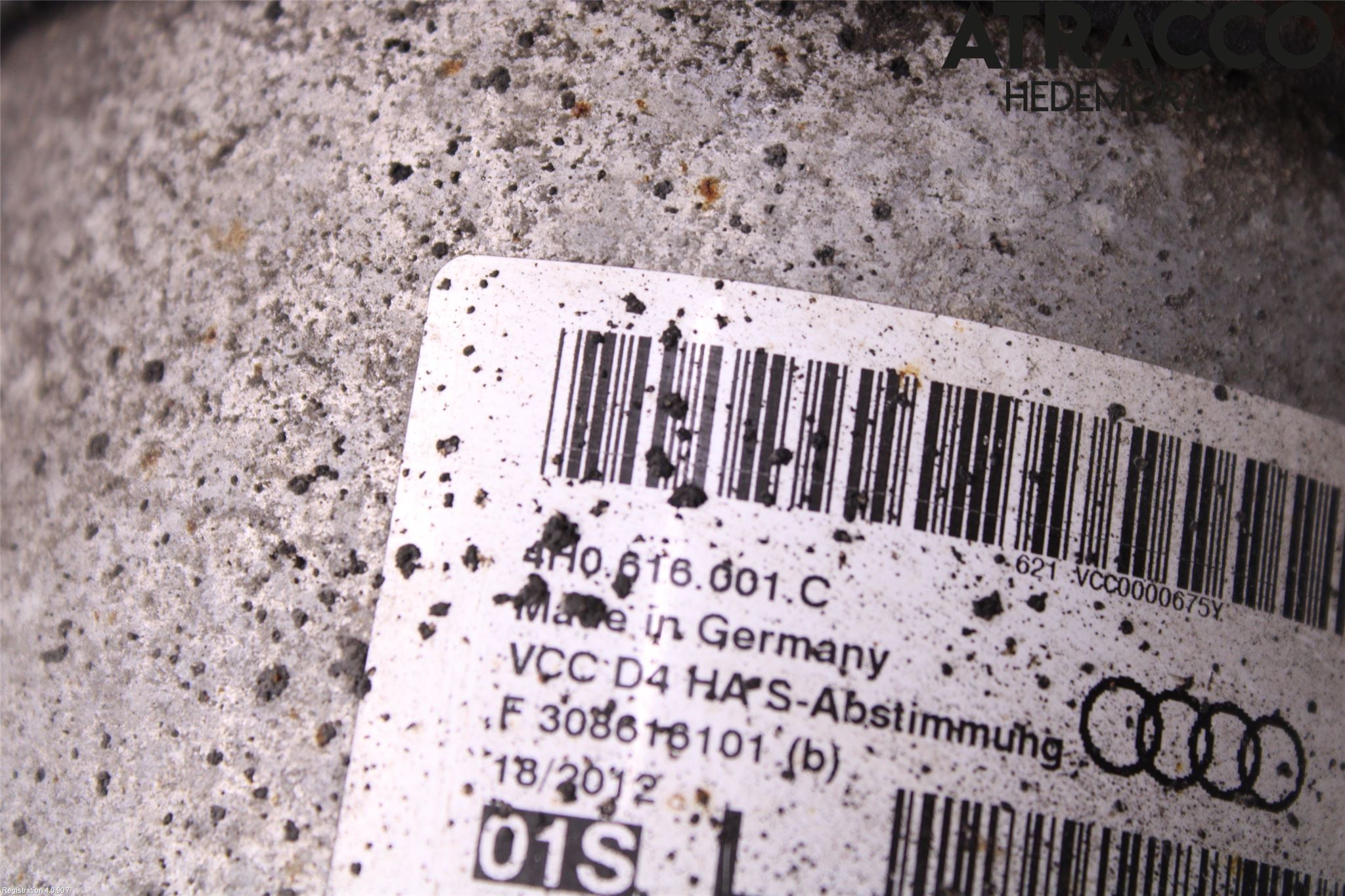 Audi A8/S8 4H 10-17 Fjærbein Bak Venstre