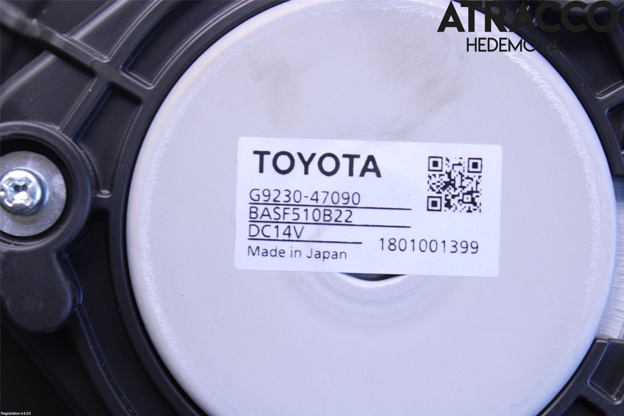 Toyota PRIUS (ZVW50) 16-21 Kjølevifte Elektrisk