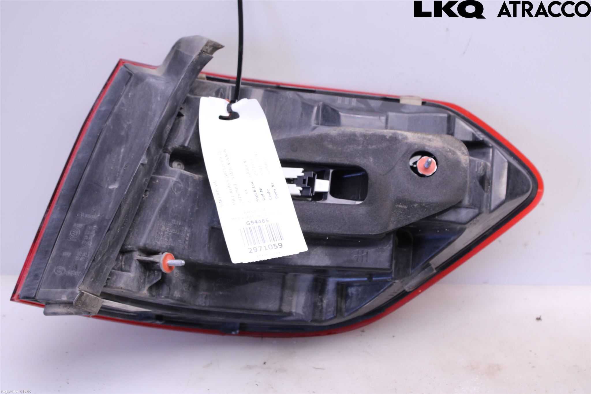 Mercedes-Benz MB E-KLASS (W212) 09-16 Baklykt Venstre