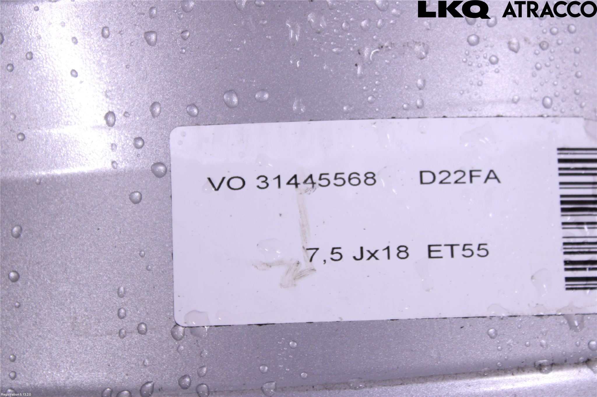 Volvo XC60 14-17 Felg Aluminium