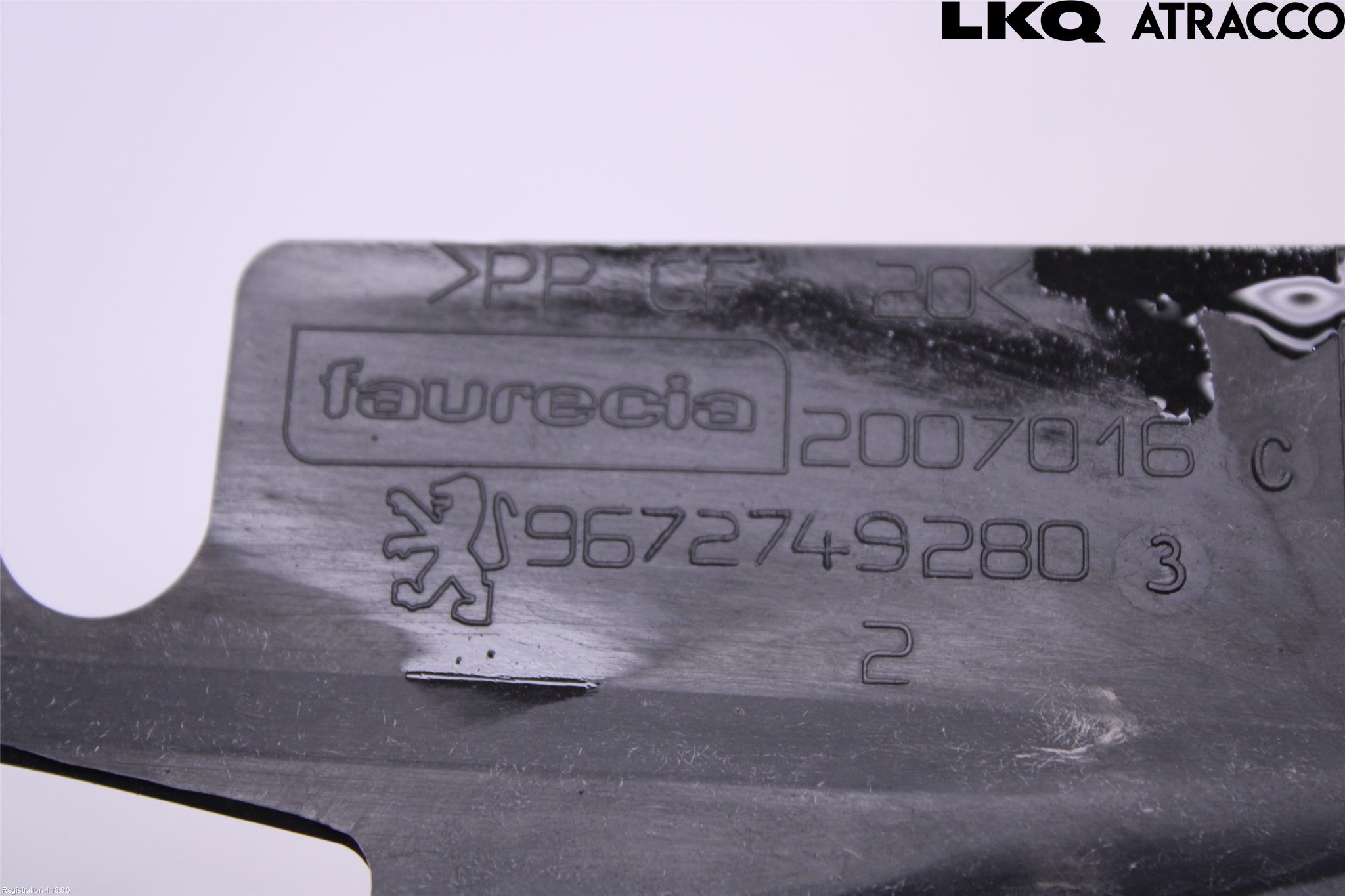 Peugeot 508 11-18 Panserlåsplate-Bjelke