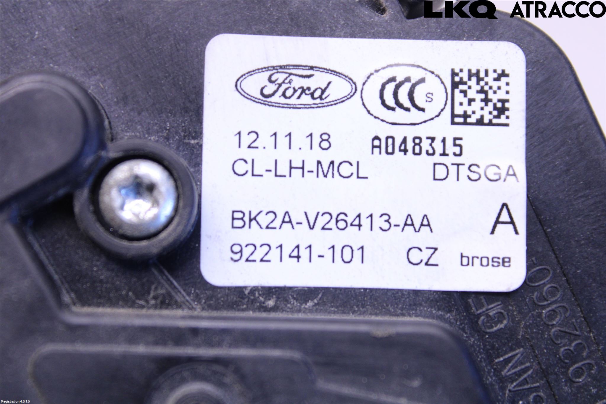 Ford TRANSIT/TOURNEO CUSTOM 13-24 Dørlås - Låsekasse