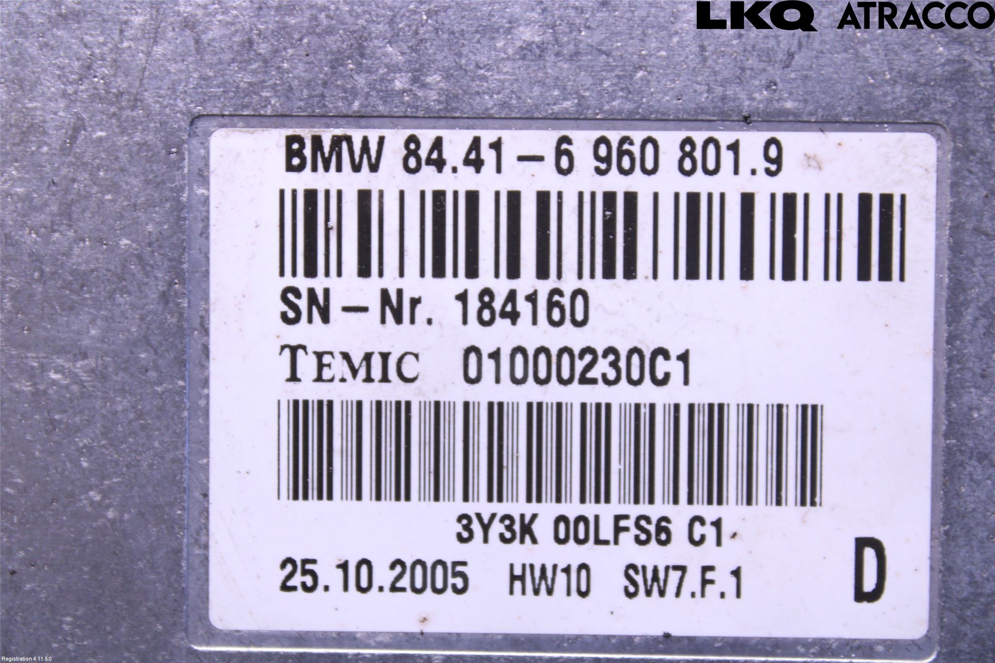 BMW 7 E65/66    00-08 Styreenhet Øvrig