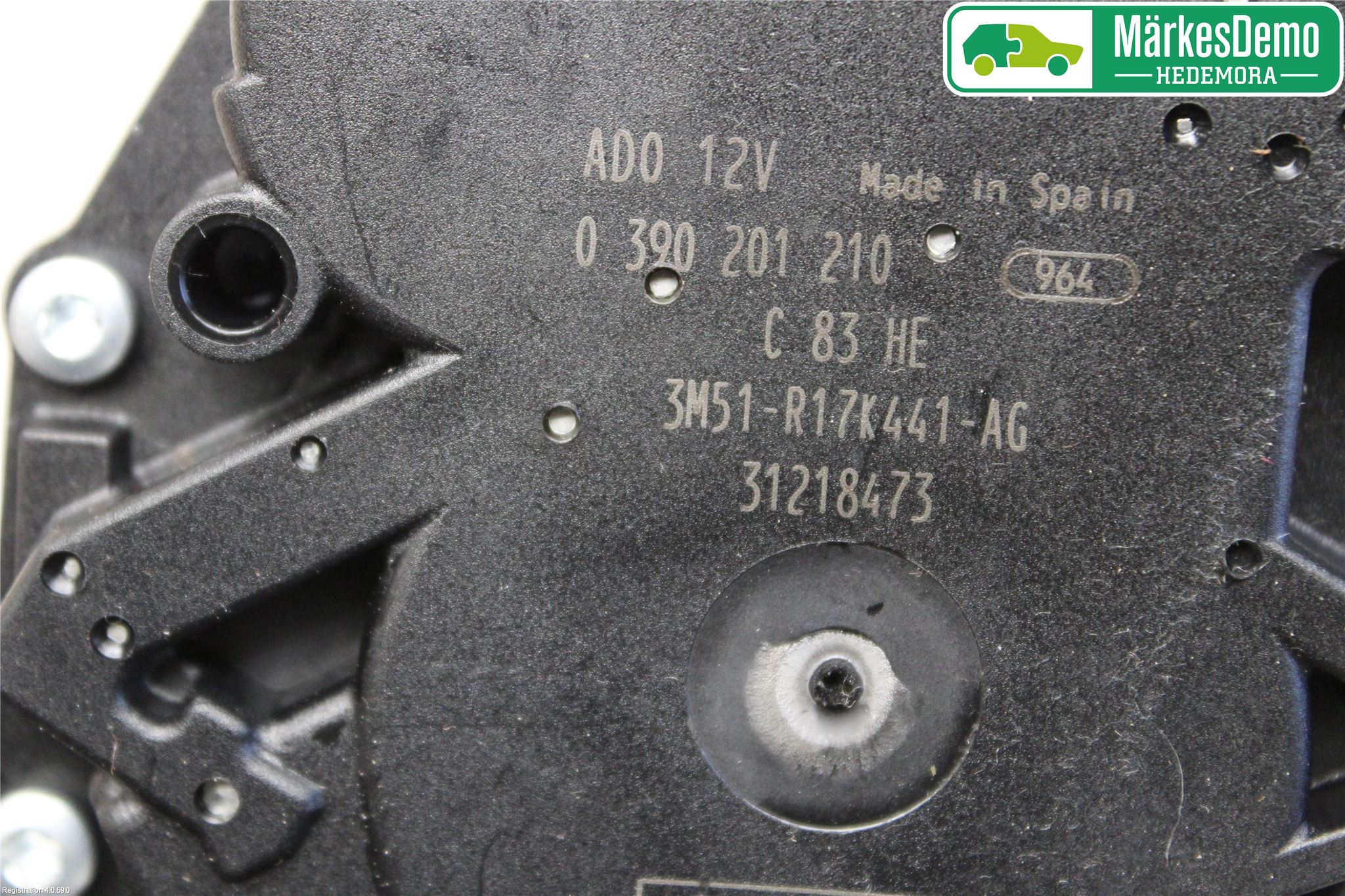 Ford S-MAX 06-15 Viskermotor Bakluke