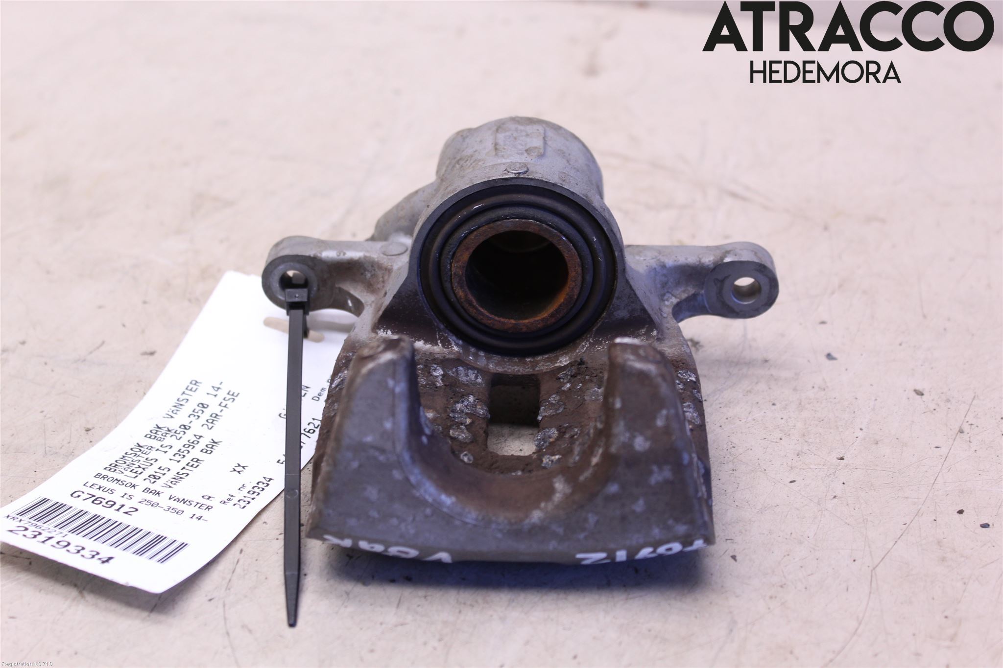 Lexus IS 250/350 14-20 Bremsecaliper Bak Venstre