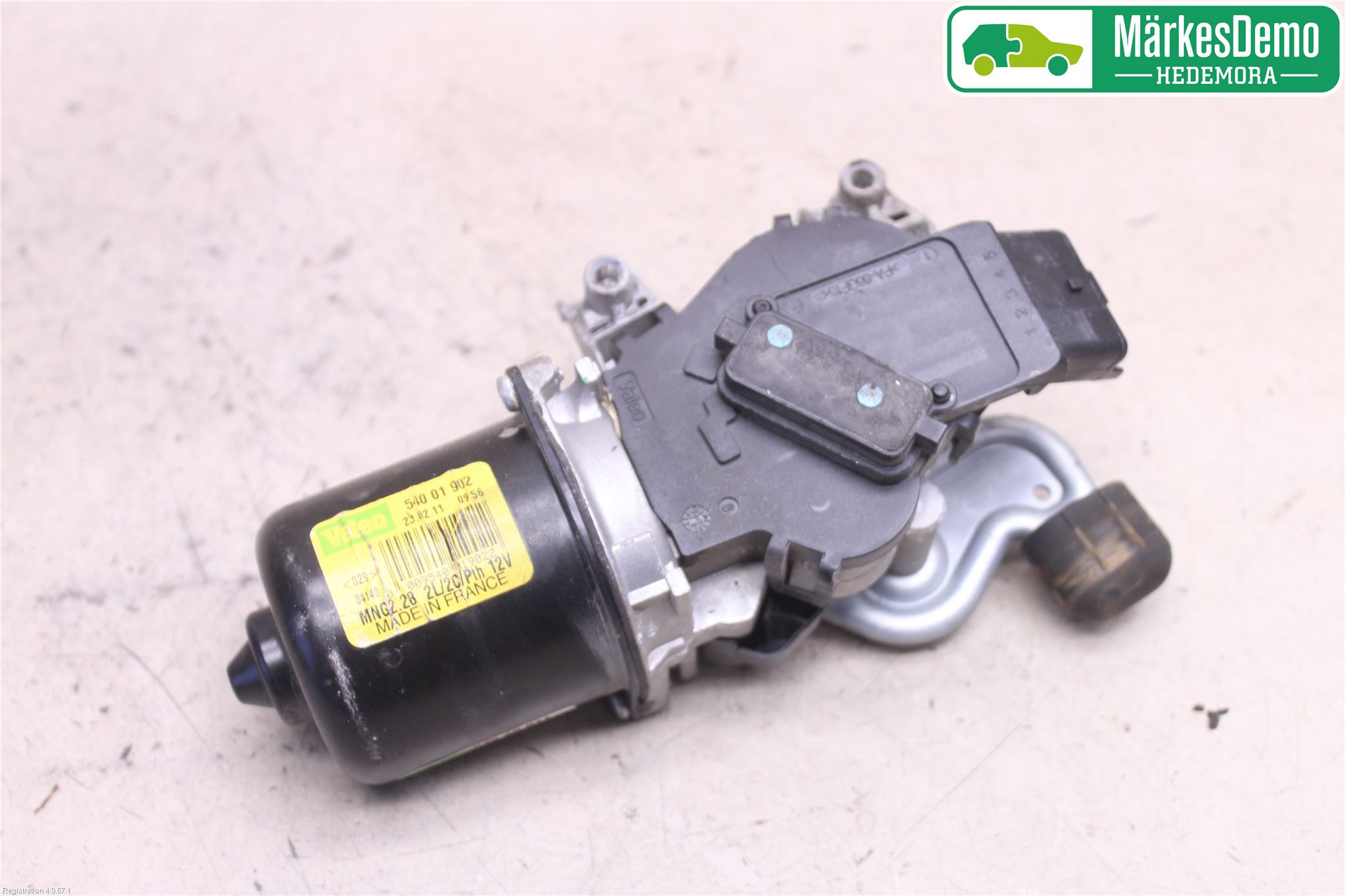 Renault KANGOO II 08-14 Viskermotor Frontrute