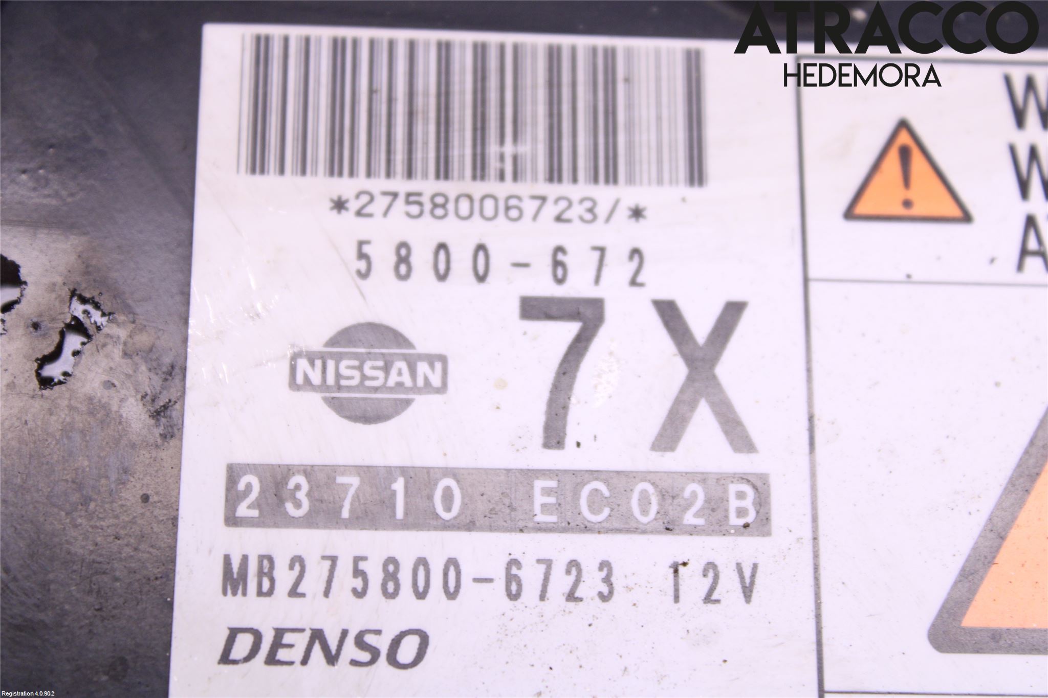 Nissan NAVARA 05-16 Styreenhet Dieselpumpe