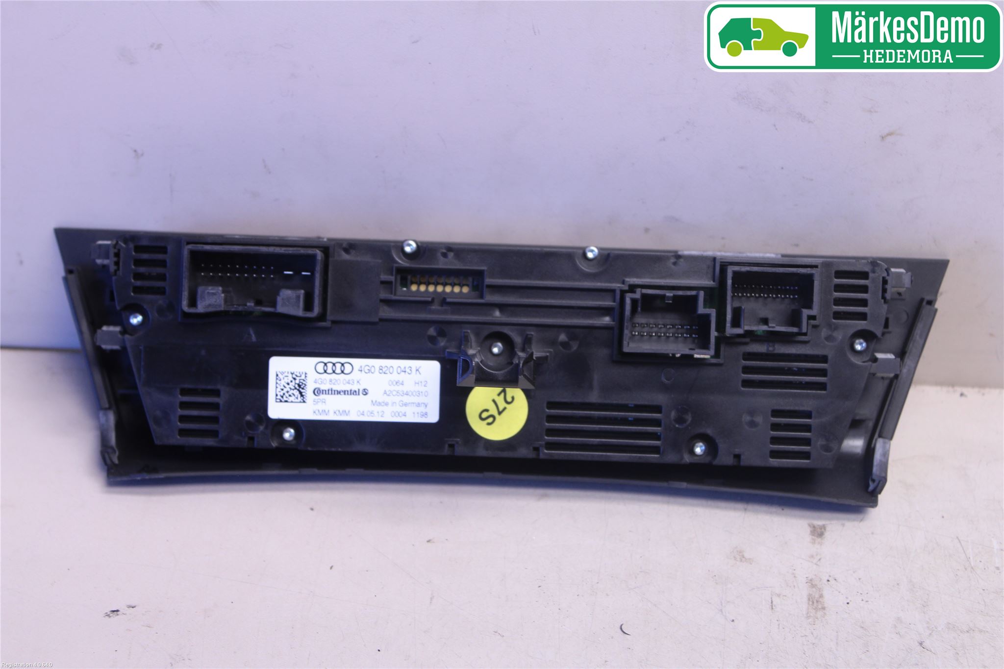 Audi A6/S6 4G 11-18 Varme Ac Betjening-Display