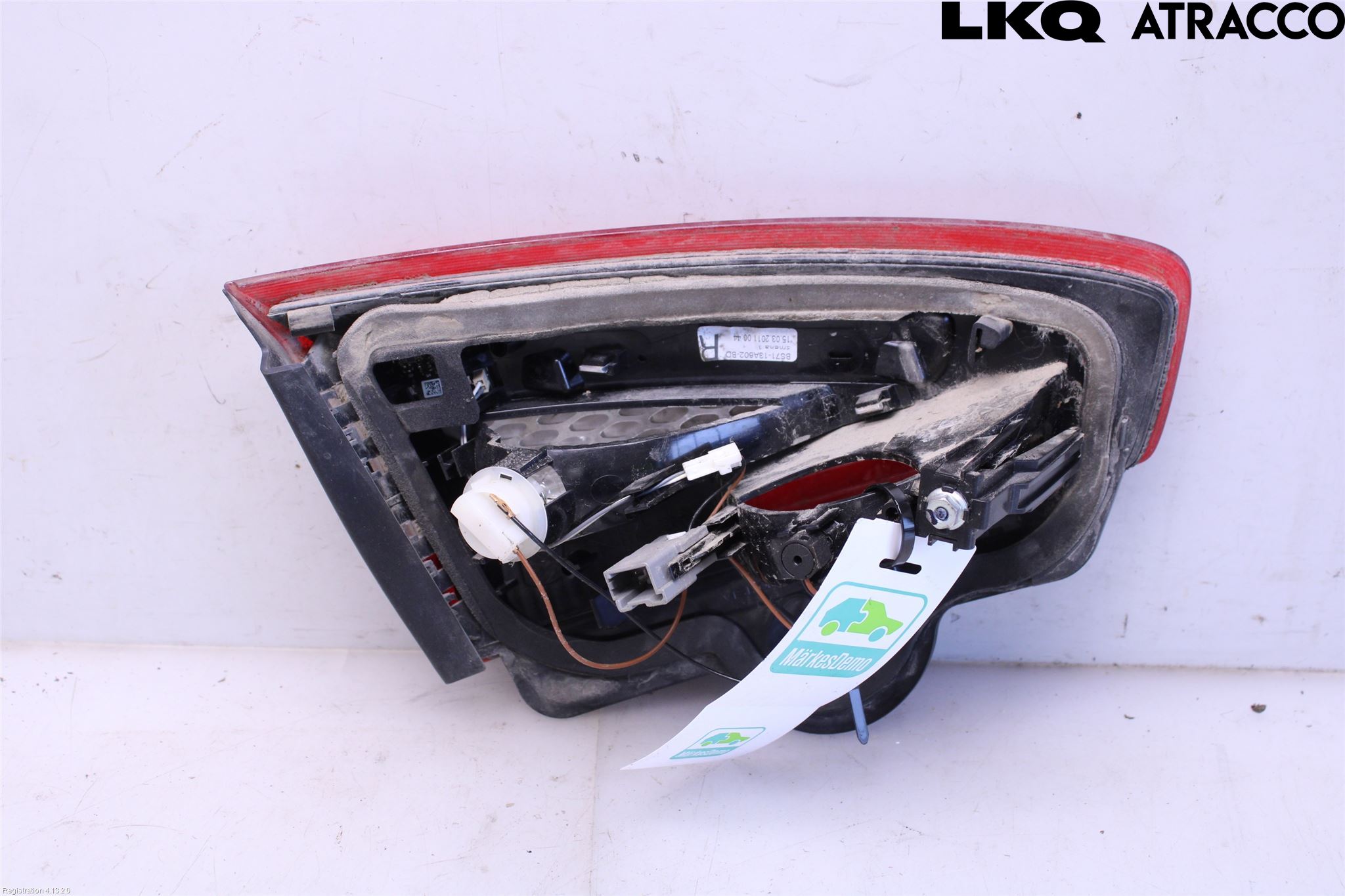 Ford MONDEO 07-15 Baklykt Høyre  På Luke(Indre)