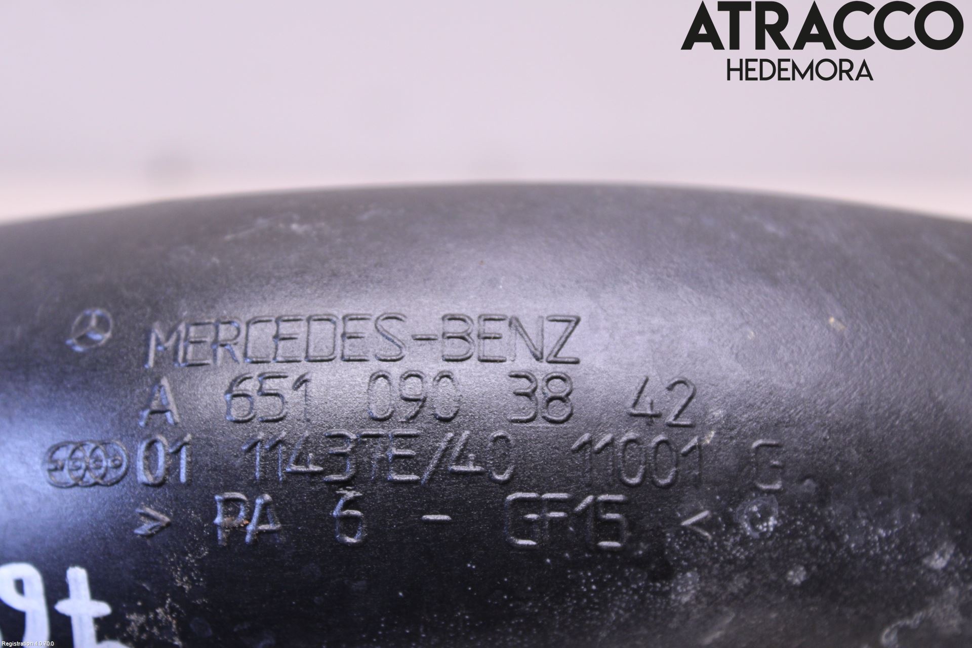 Mercedes-Benz MB VITO/V-KLASS (W640,W447,W448) 14- Intercooler Rør-Slange