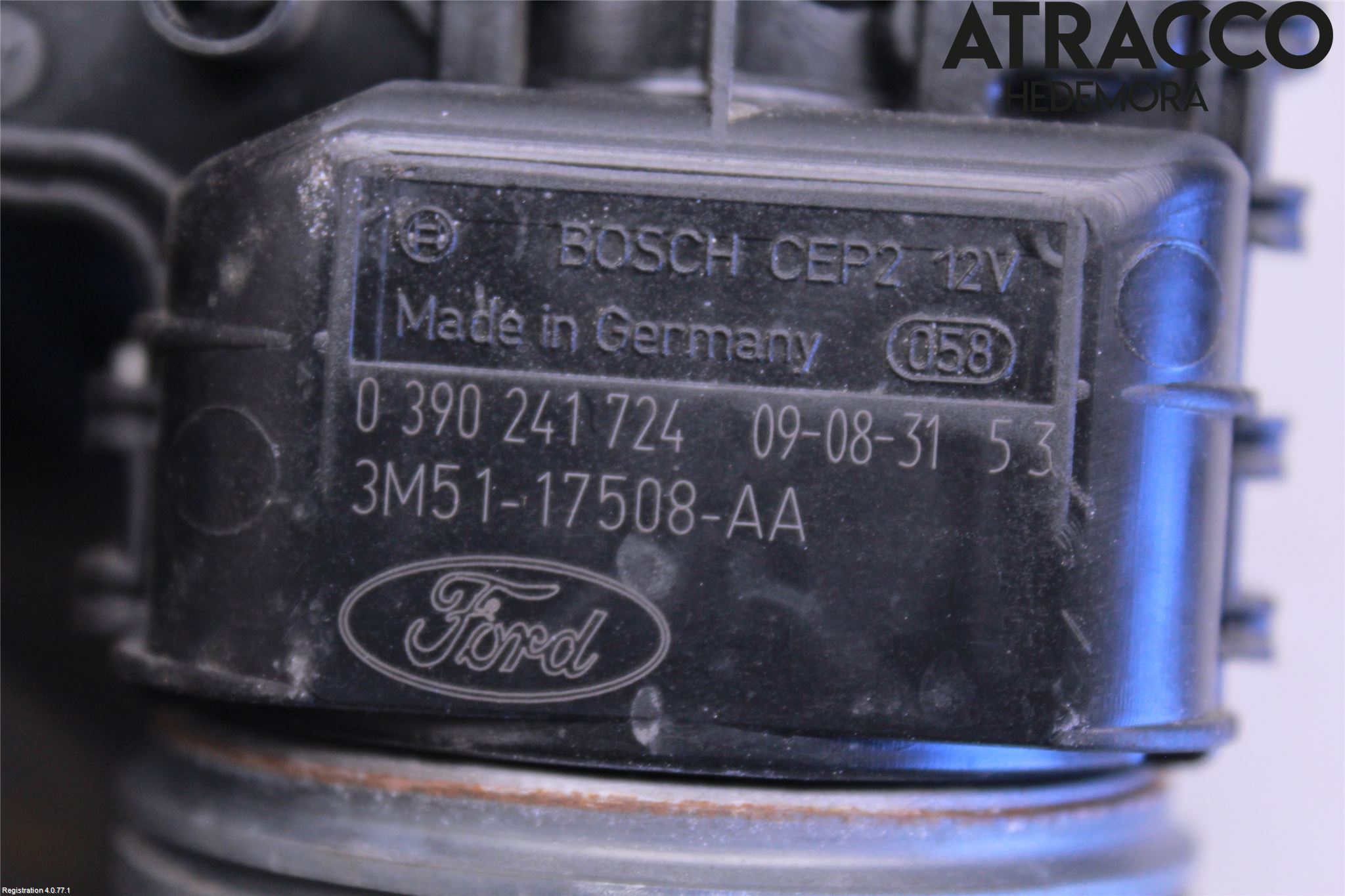 Ford FOCUS C-MAX I 07-10 Viskermotor Frontrute