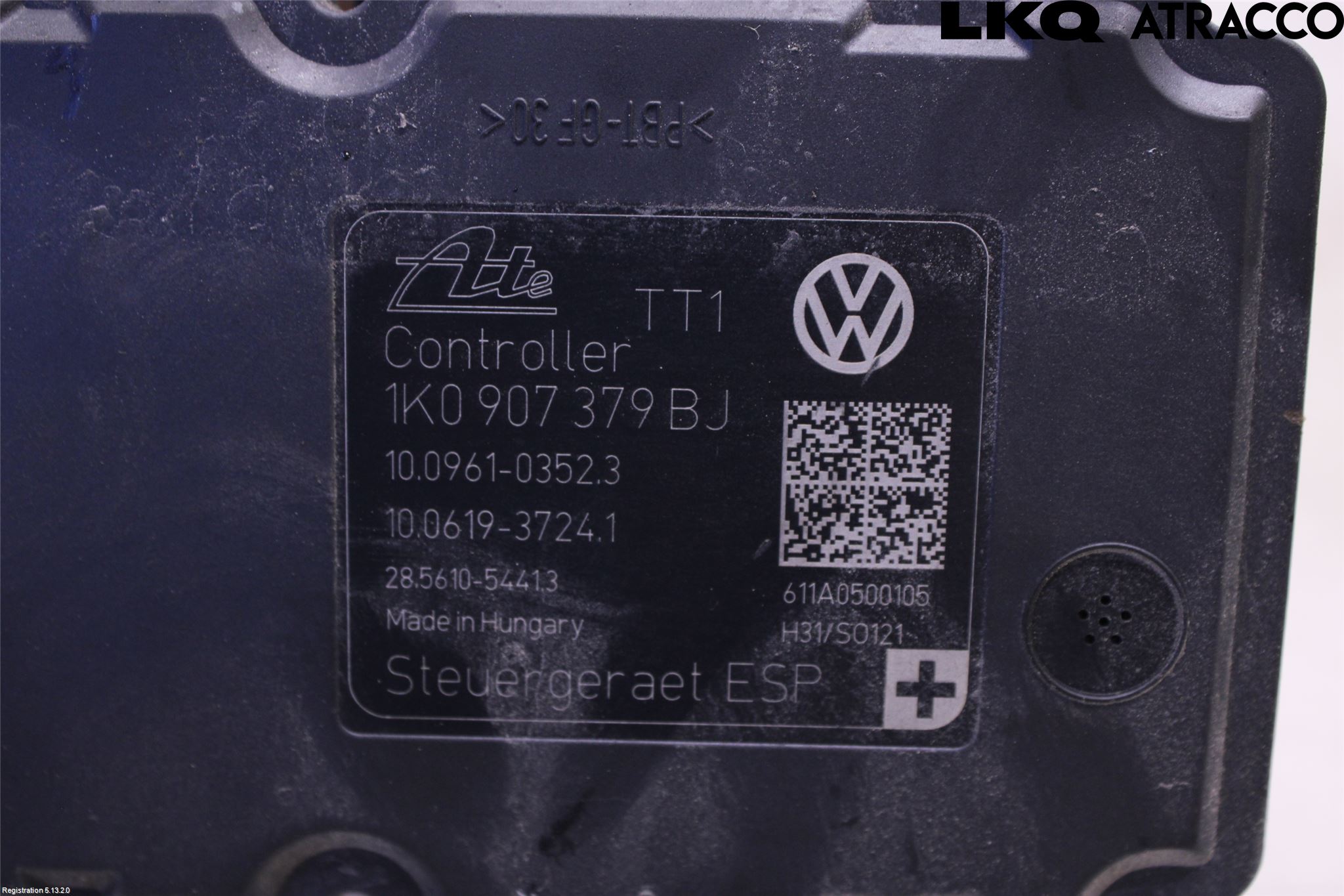 Volkswagen VW GOLF VI 09-13 Abs Hydraulikkaggregat