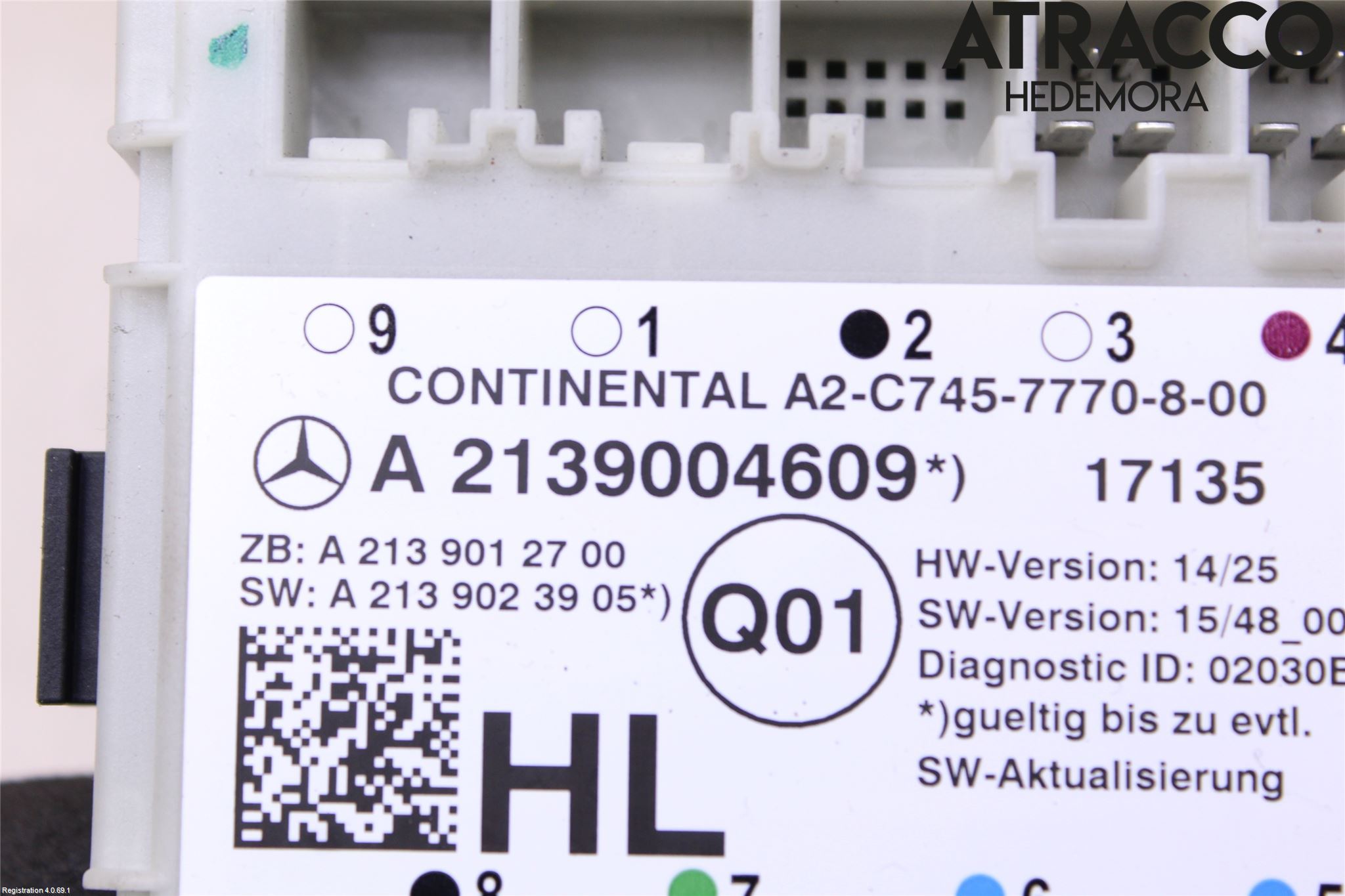 Mercedes-Benz MB E-KLASS (W213) 16-23 Styreenhet Dør