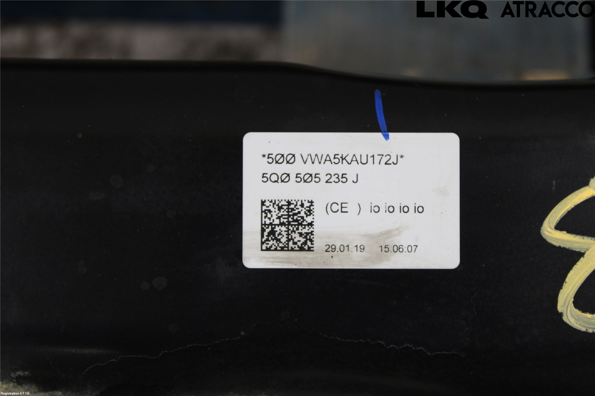 Volkswagen VW T-ROC 18- Bakaksel Feste Travers-Ramme