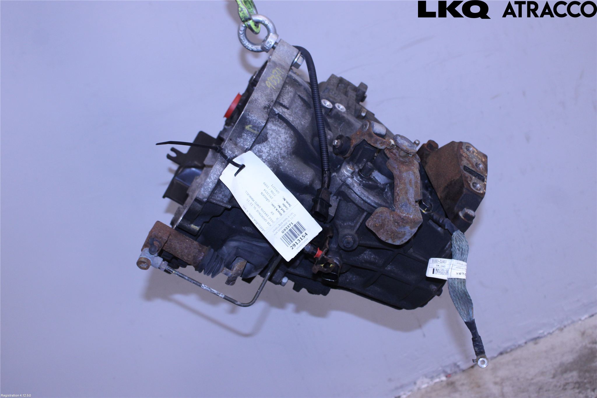 Kia SPORTAGE (SL) 11-15 Gearkasse 6 Trinn