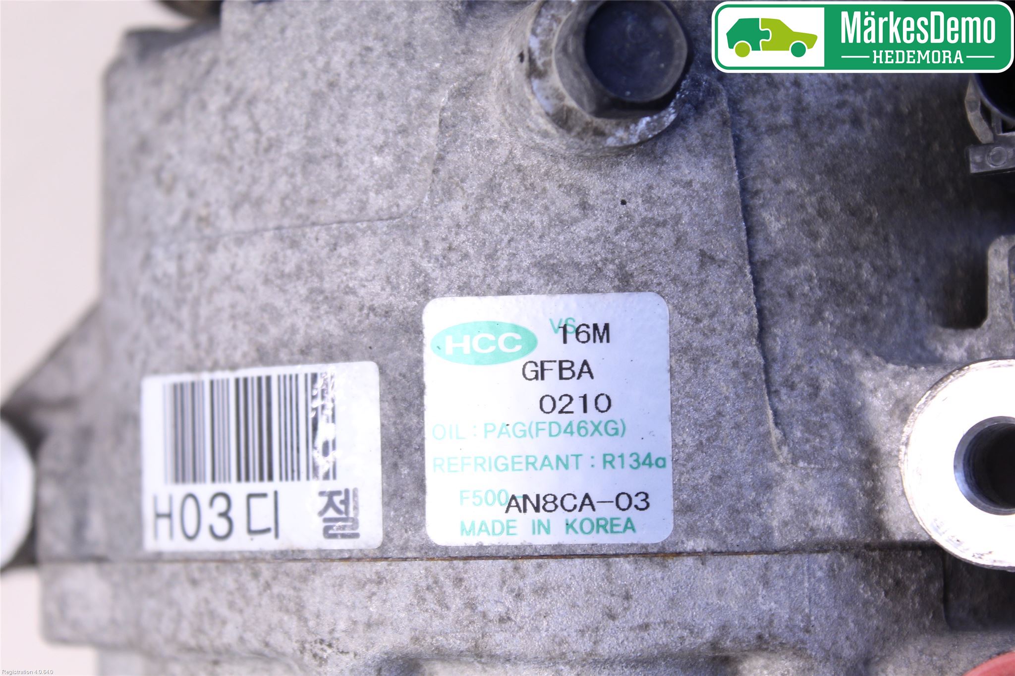Kia CEED 06-12 Varme Ac Kompressor