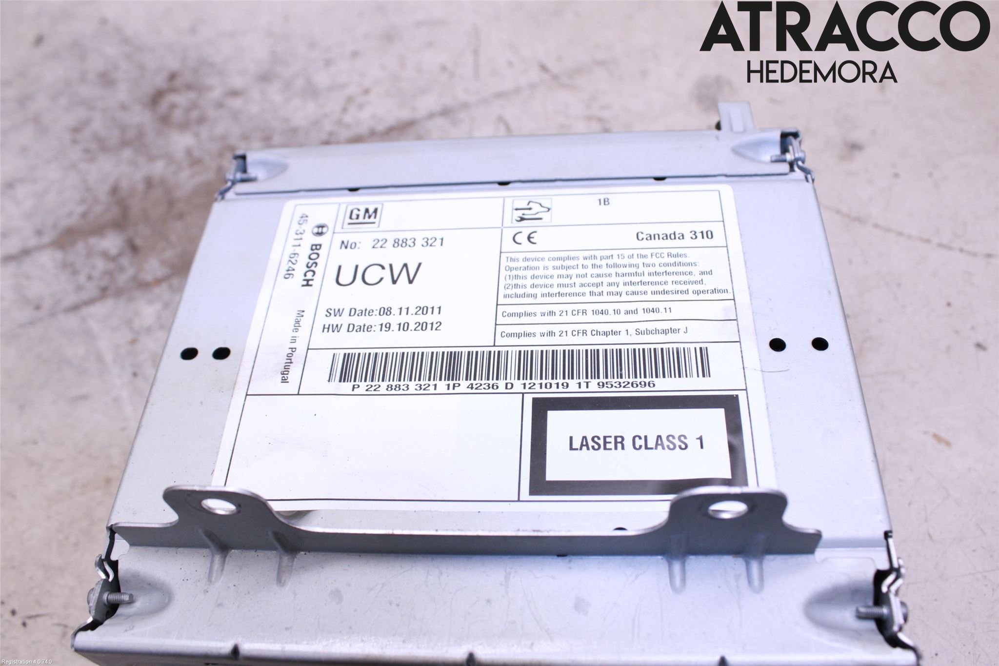 Opel INSIGNIA 09-16 Stereo Radio Med Cd