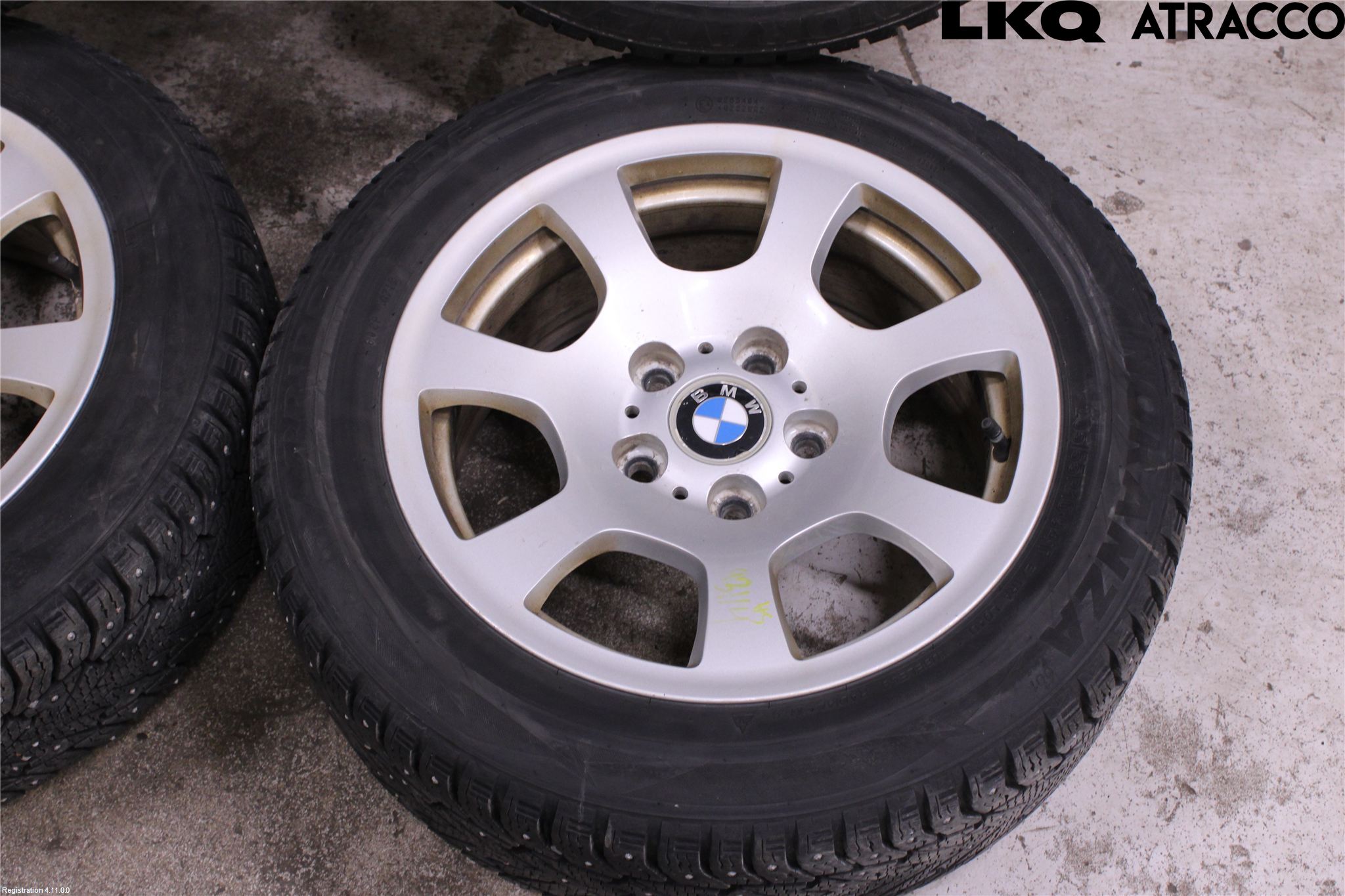 BMW 5 E60/61 Sed/Tou 02-10 Dekk Vinter På Alu Felg 4Stk