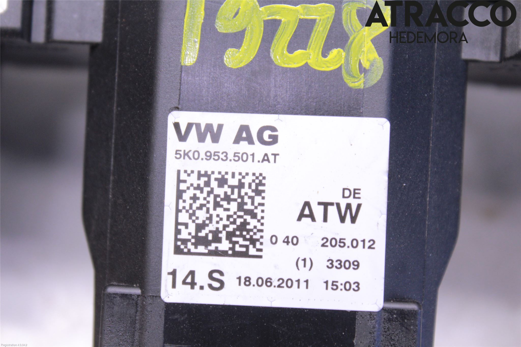 Volkswagen VW TIGUAN 07-16 Bryter Ratt Kombi H Og V