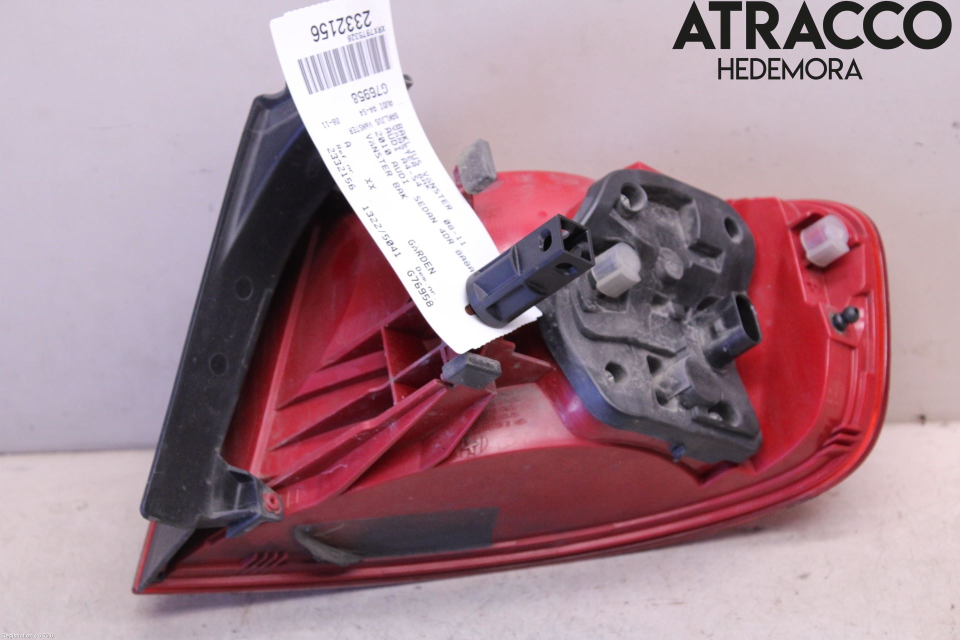 Audi A4/S4 08-11 Baklykt Venstre
