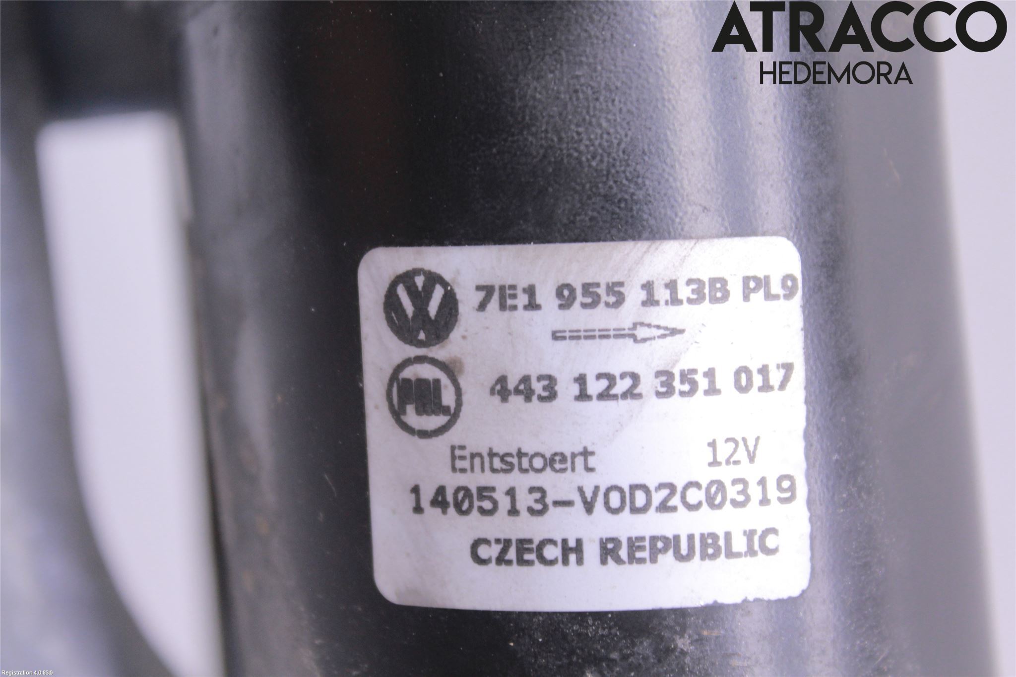 Volkswagen VW TRANSP/CARAVELLE (T5) 04-15 Viskermotor Frontrute