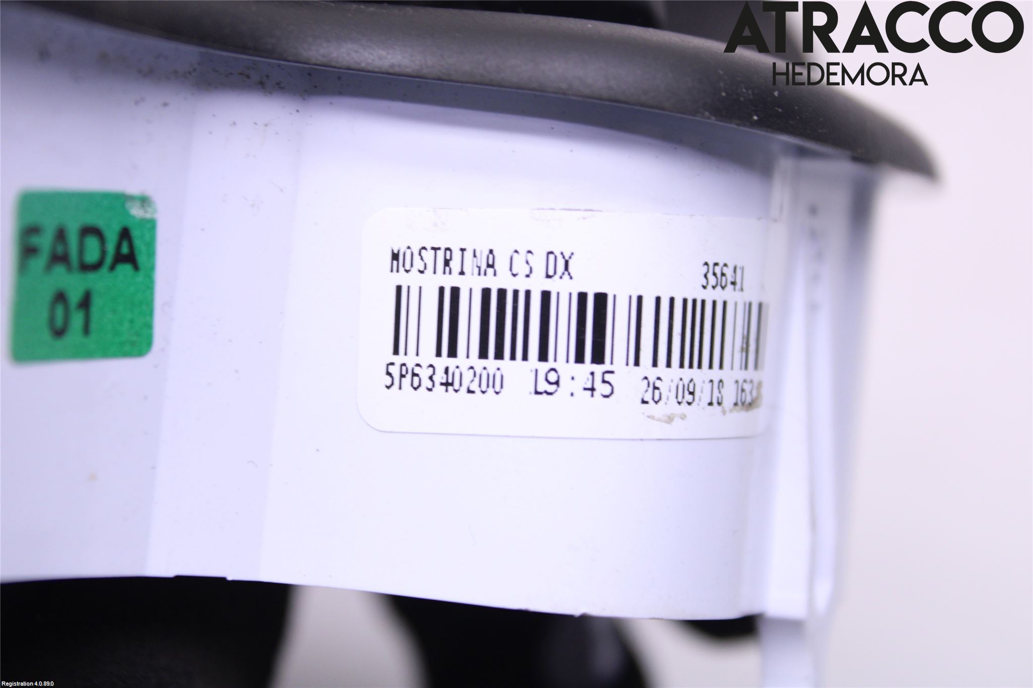 Fiat PANDA 12- Varmeapparat Panel(Regulering)