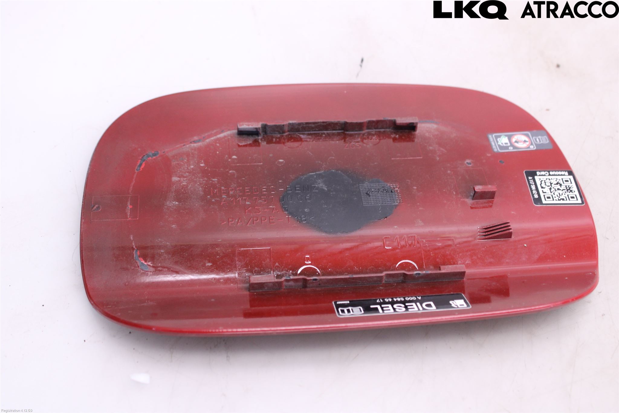 Mercedes-Benz MB CLA-KLASS (C117/X117) 13-19 Drivstoff Tankluke