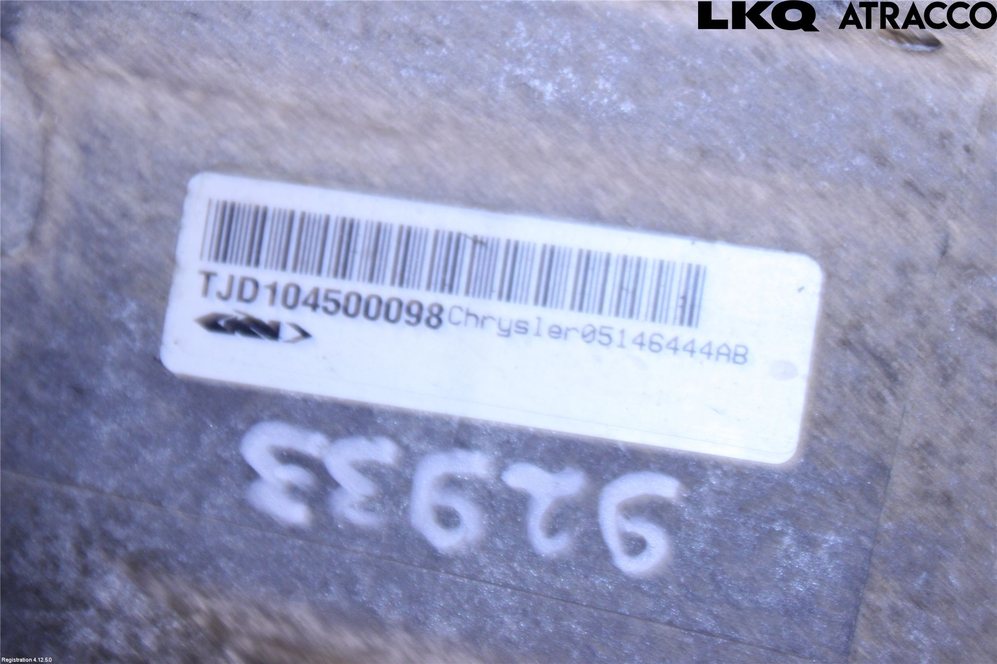 Fiat FREEMONT Gearkasse Fordelingskasse