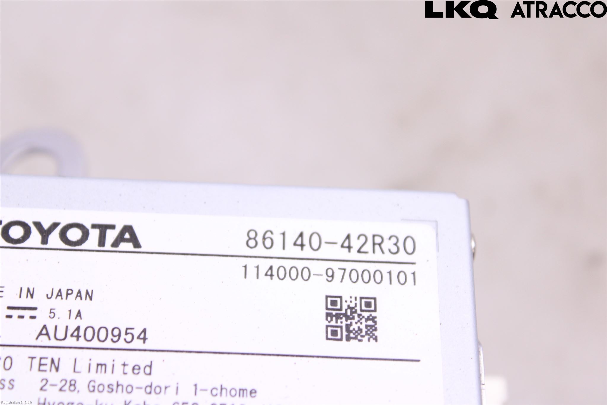 Toyota RAV4 19- Stereo Radio Med Cd