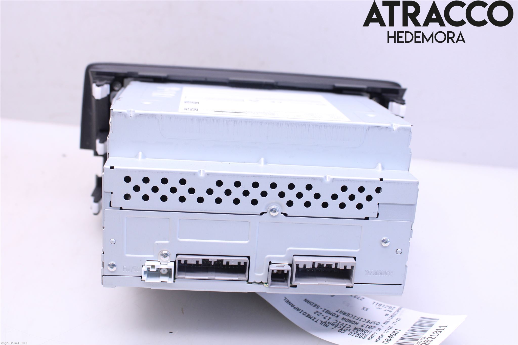 Honda CIVIC 17-22 Stereo Radio Med Cd