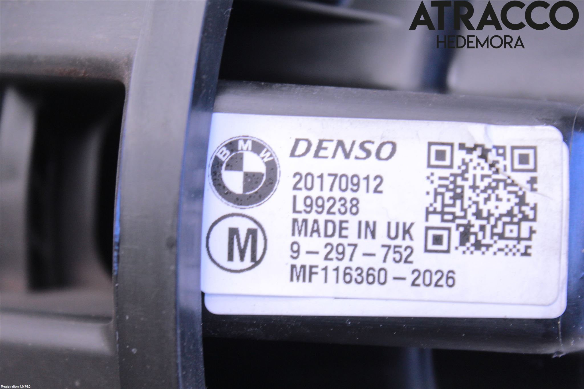 Mini ONE/COOPER 5DR F55 14-24 Varme Ac Varmeapparatvifte