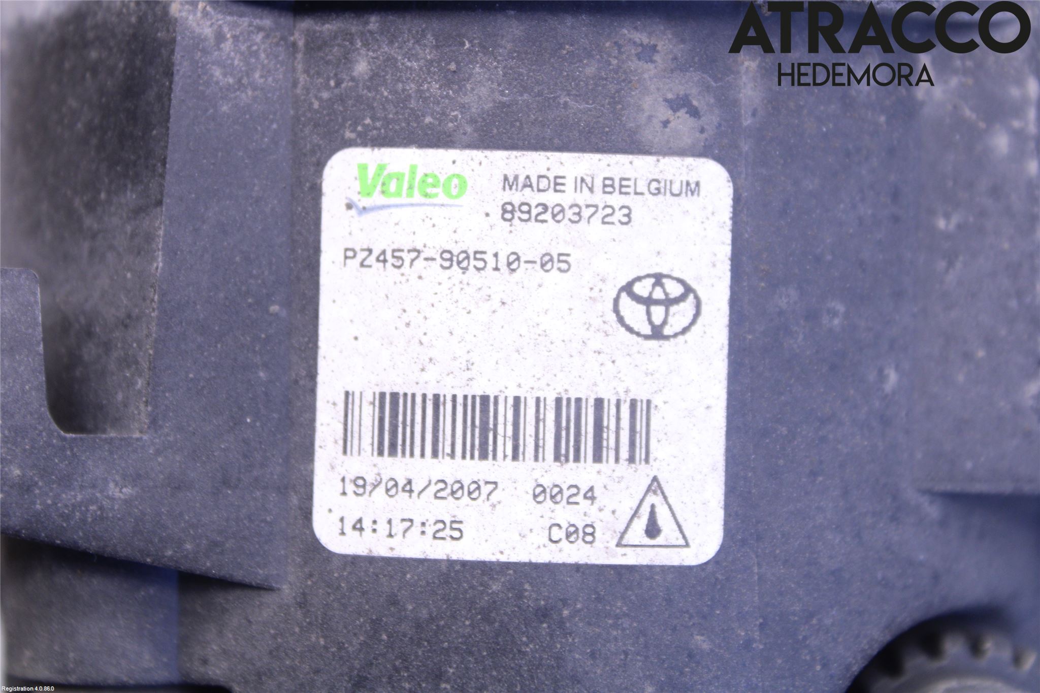 Toyota AYGO 06-14 Frontlykt-Kurve-Tåkelys