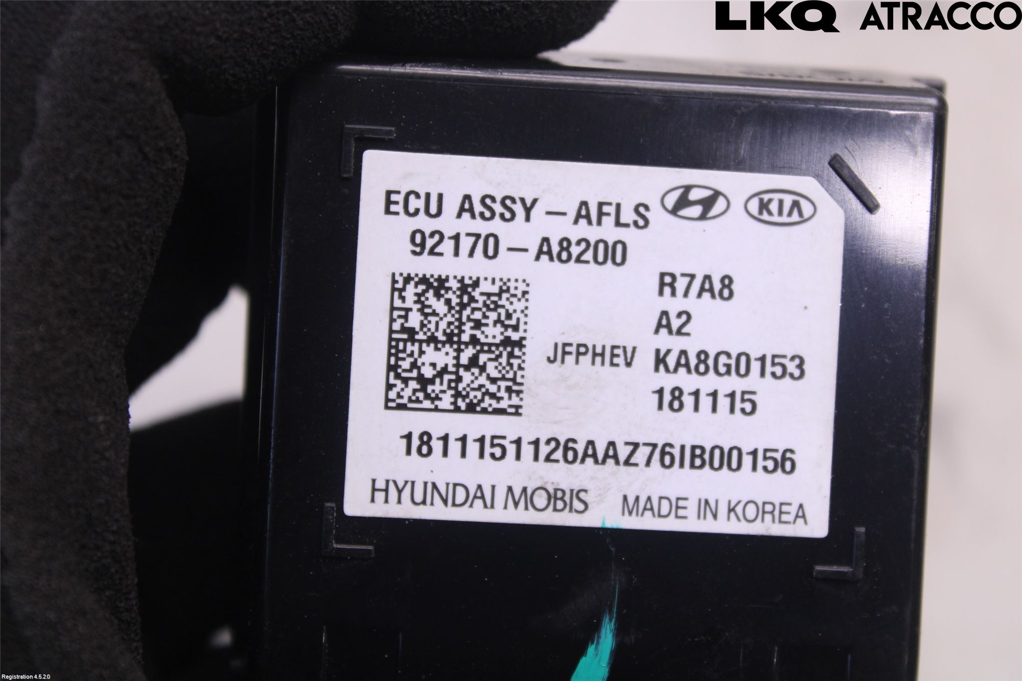 Kia OPTIMA 16-20 Styreenhet Øvrig