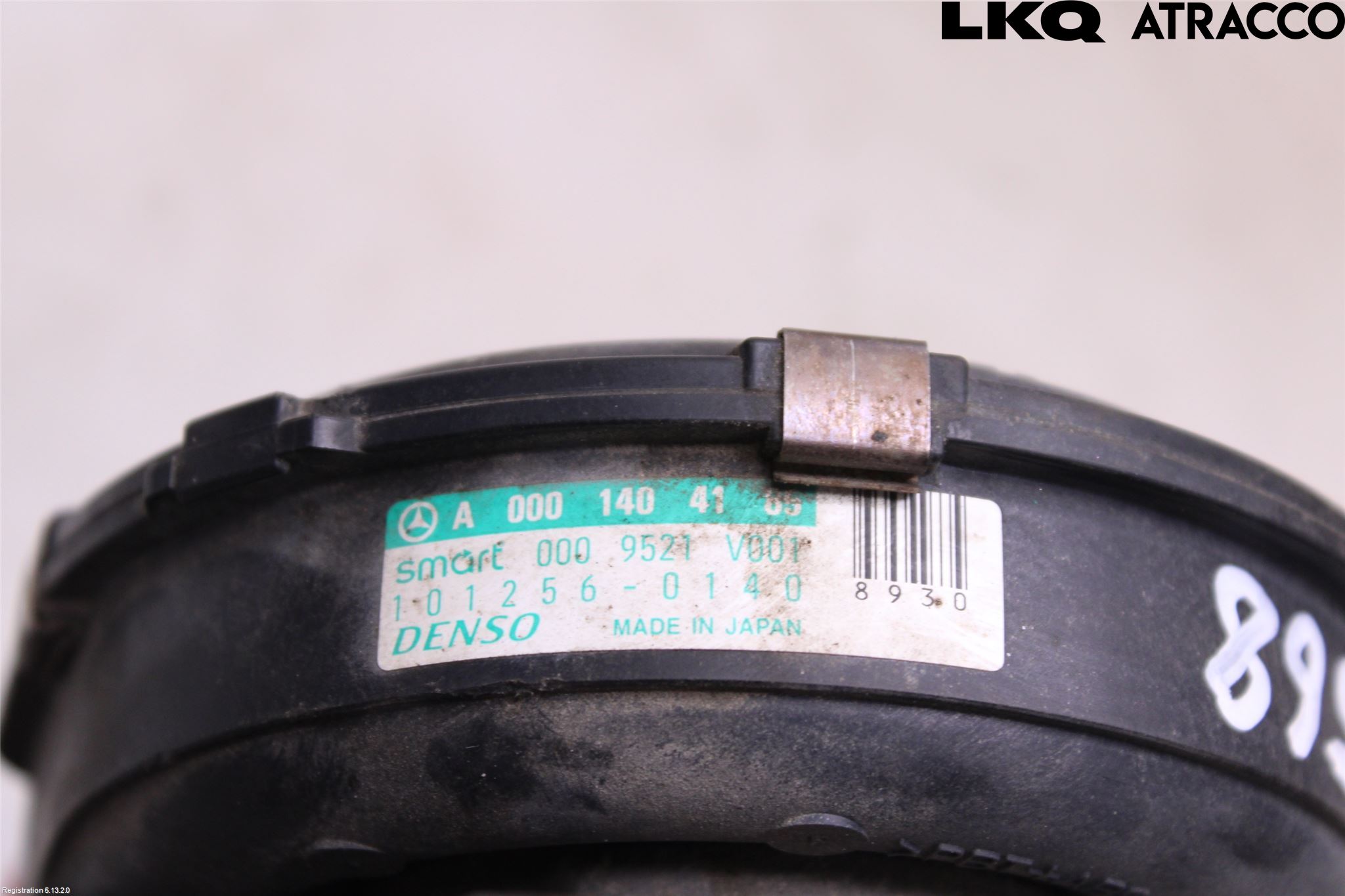 Smart ROADSTER Luftpumpe - Eksosrensing