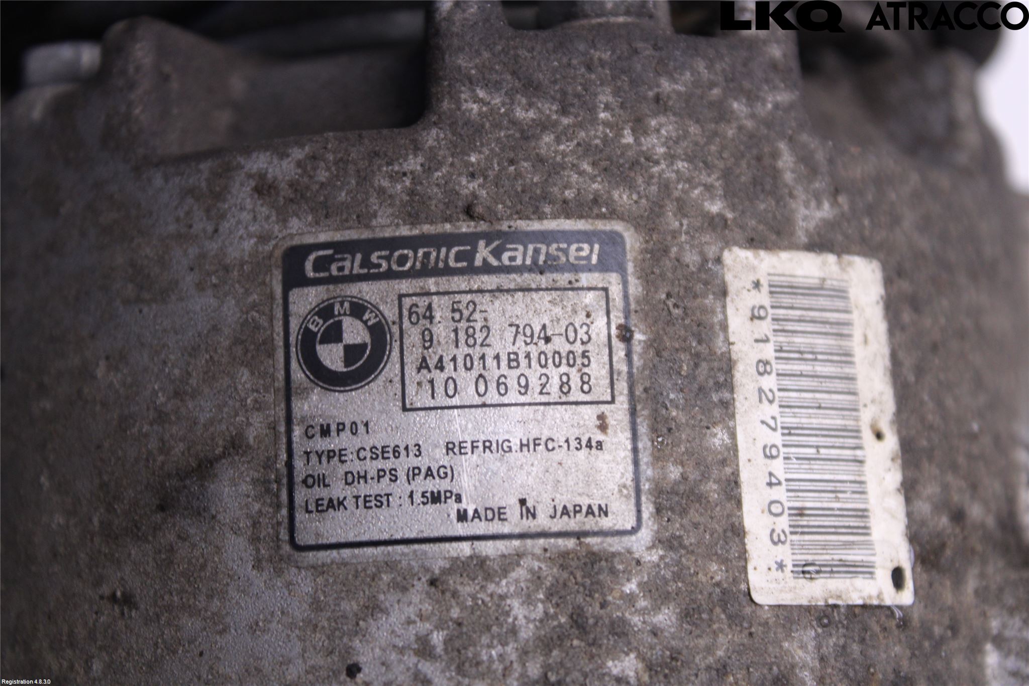 BMW 1 E87/81 5D/3D 03-11 Varme Ac Kompressor