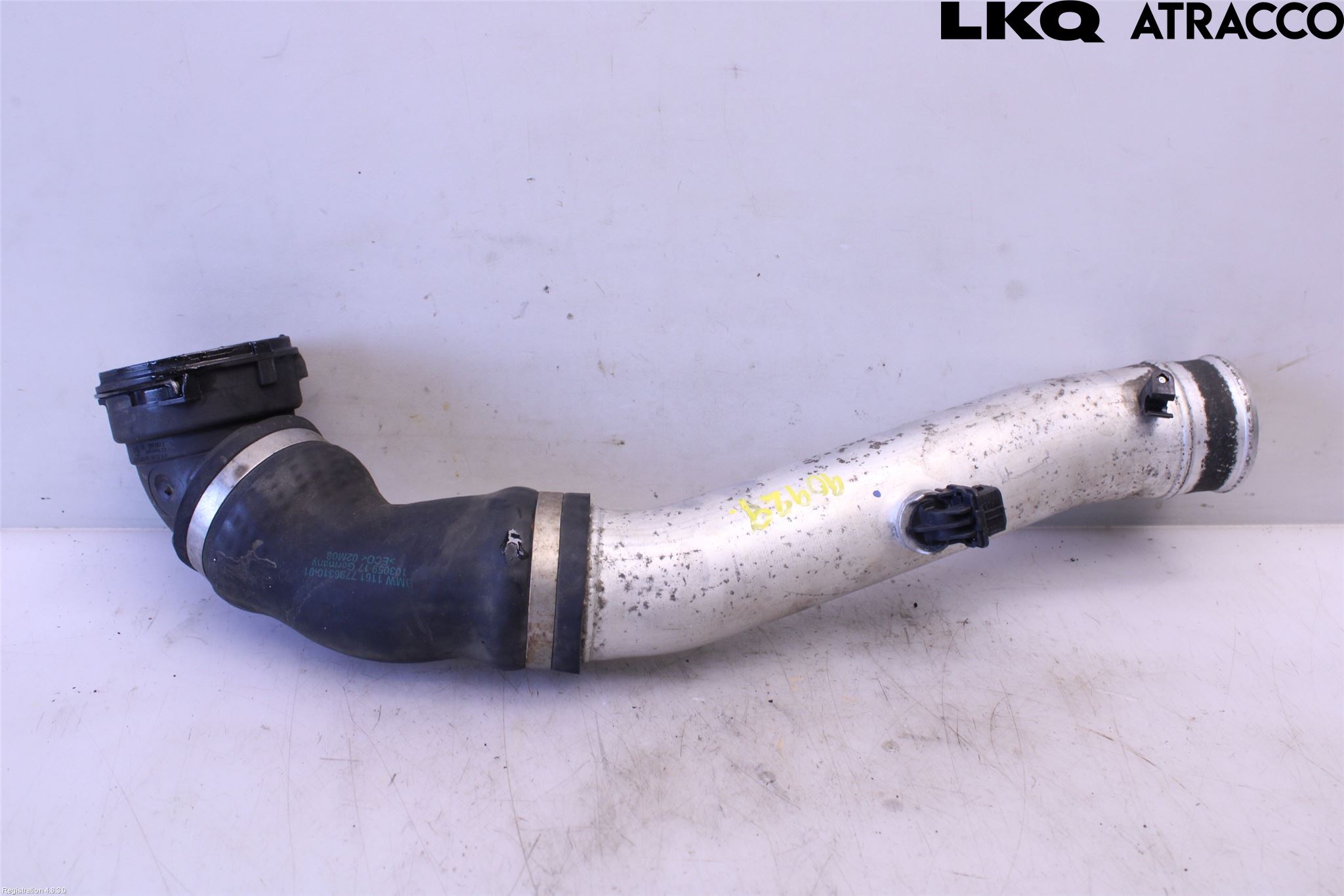 BMW 7 E65/66    00-08 Intercooler Rør-Slange