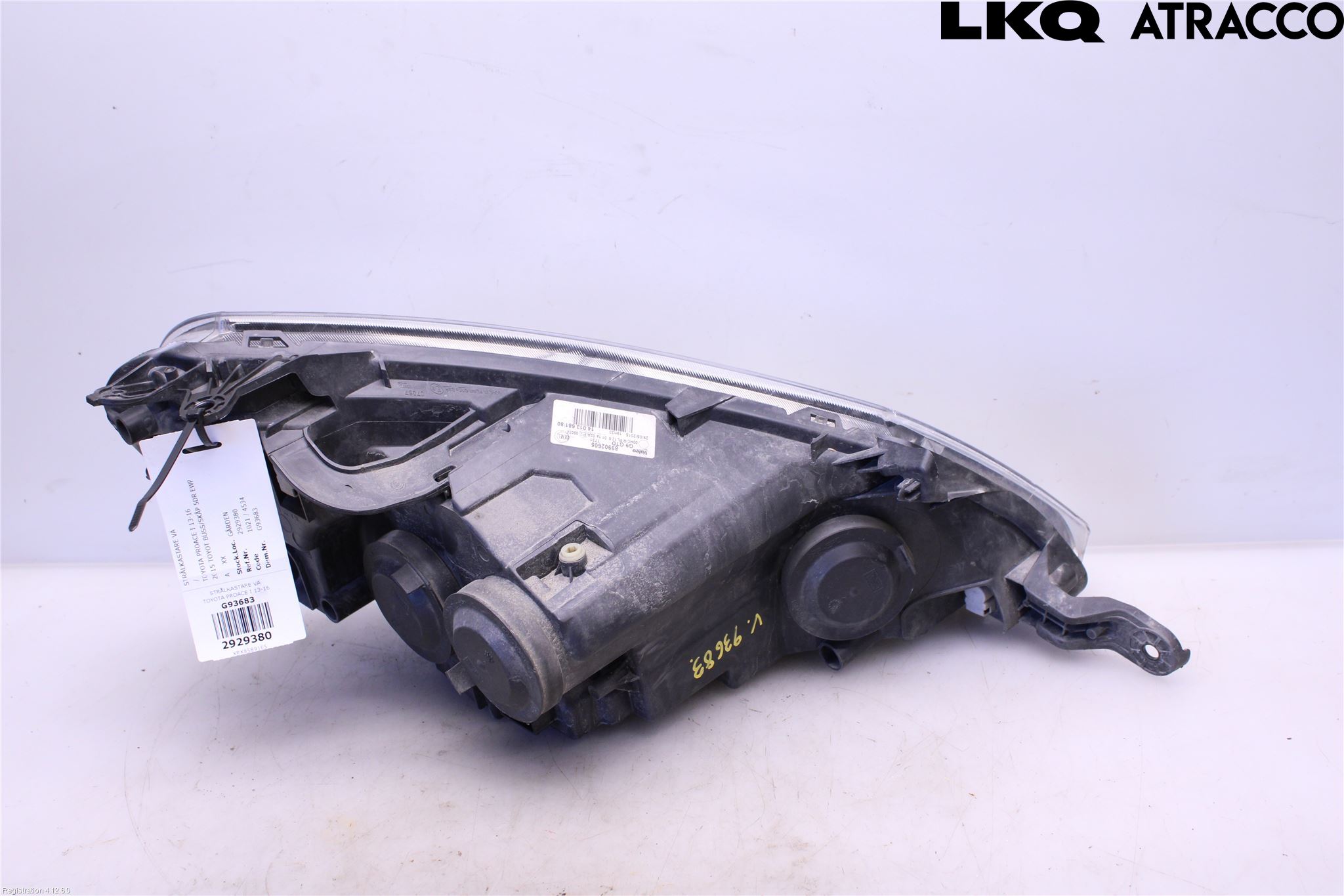 Toyota PROACE I 13-16 Frontlykt Venstre