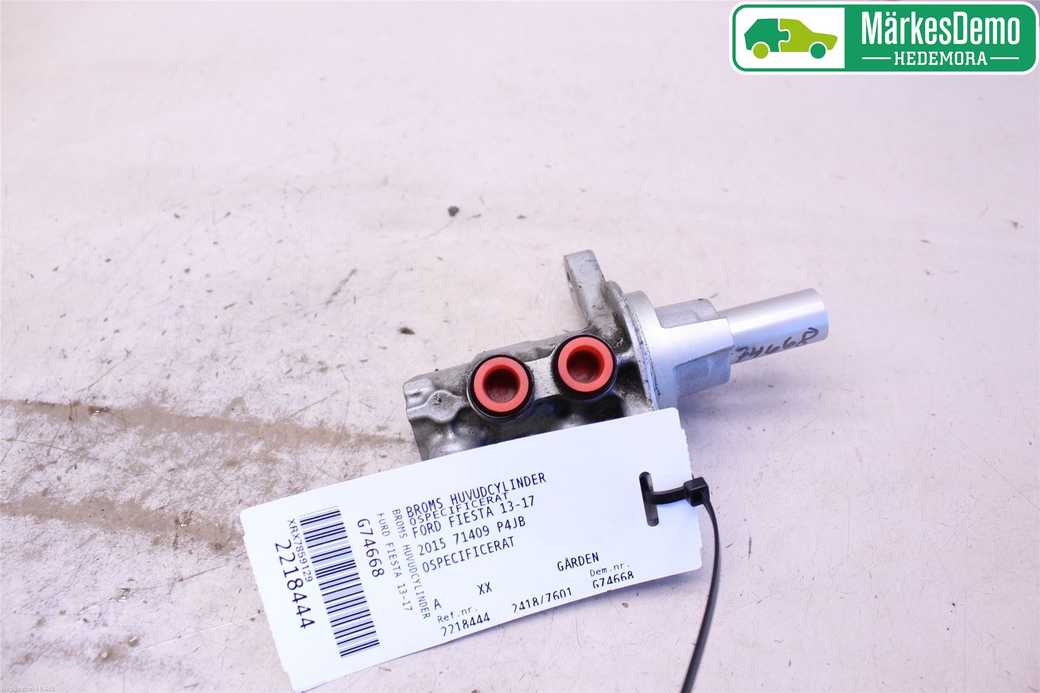 Ford FIESTA 13-17 Brems Hovedsylinder