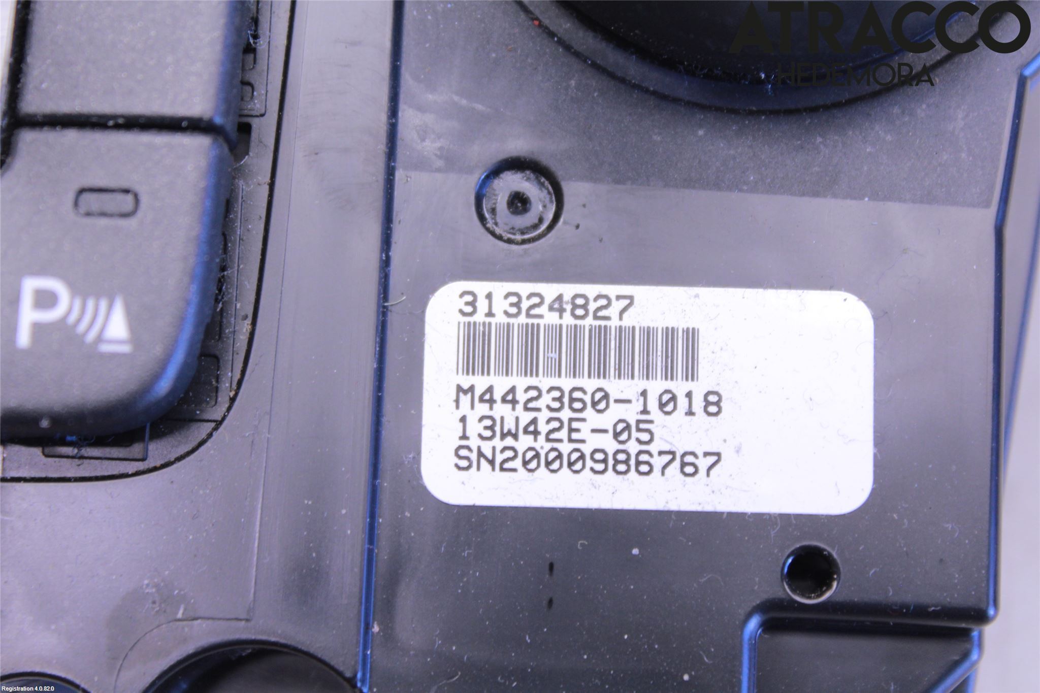 Volvo V60 14-18 Varme Ac Betjening-Display